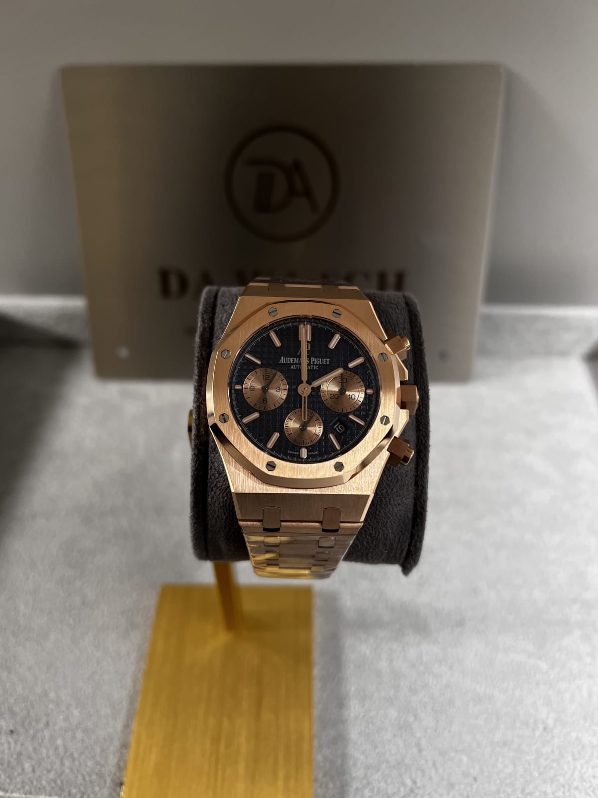 오데마피게 로얄오크 26331 로즈골드 금통 검판 41mm 4