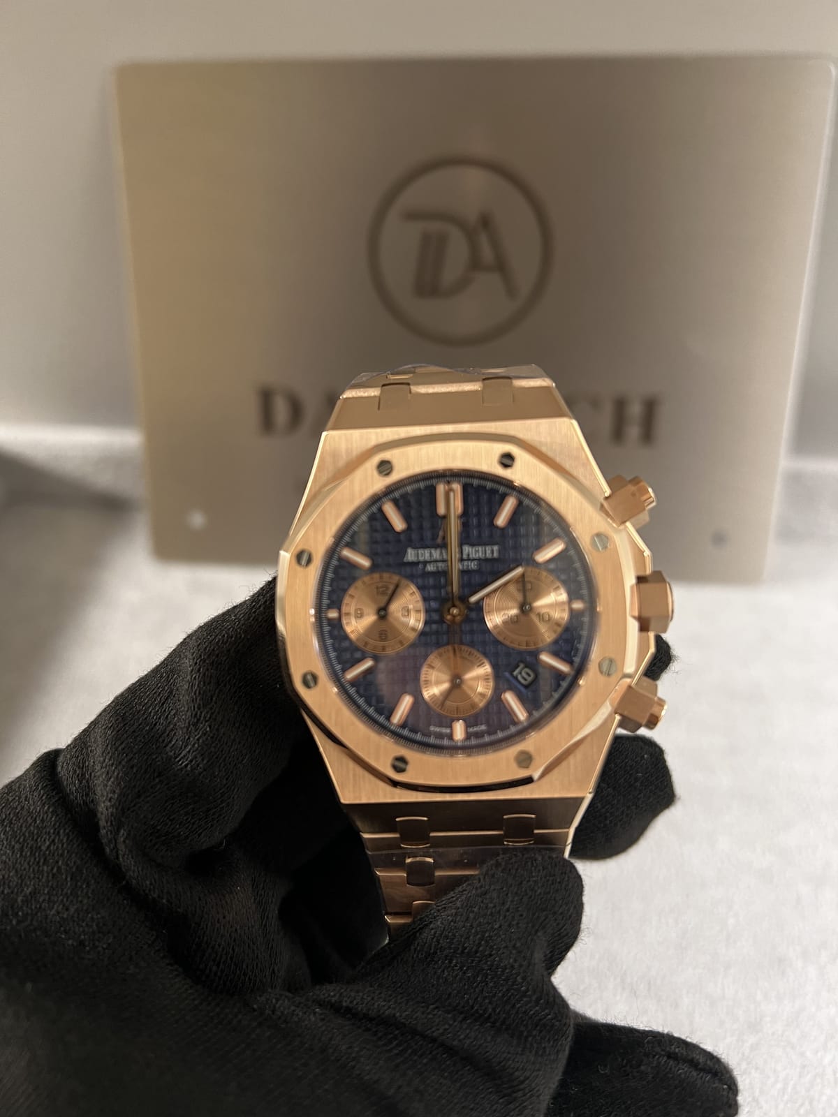 오데마피게 로얄오크 26331 로즈골드 금통 검판 41mm 9