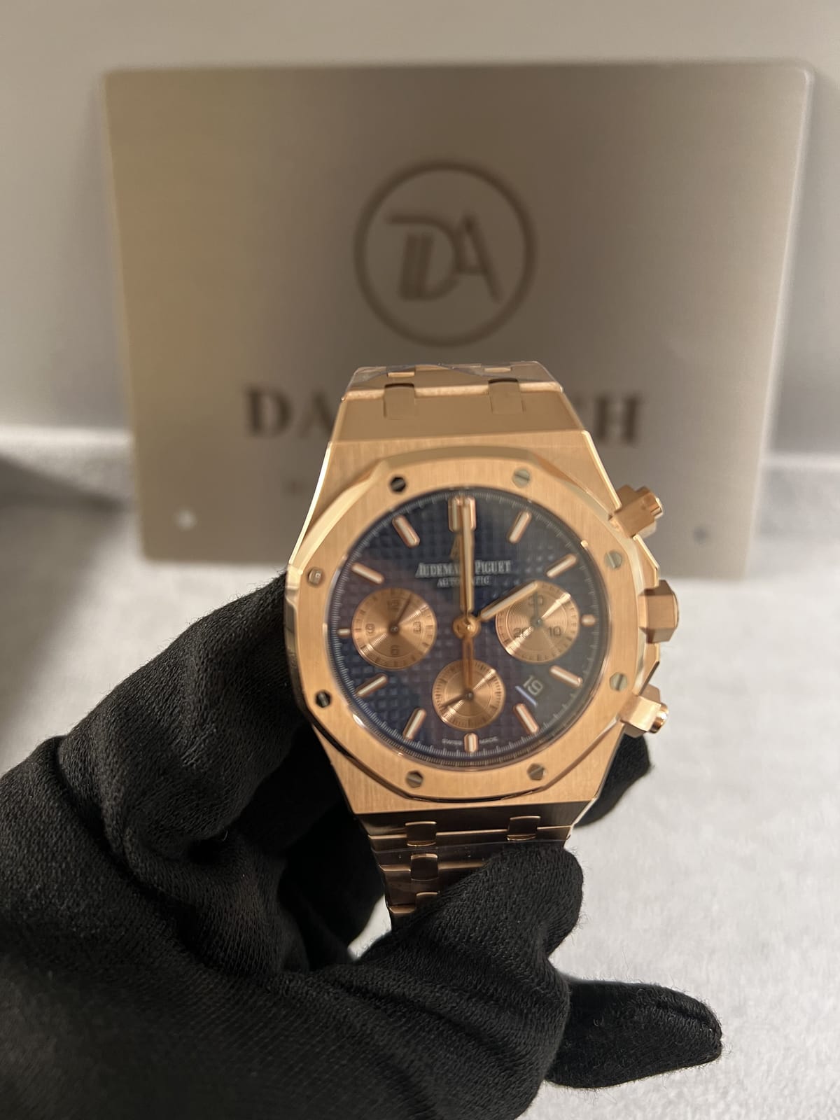 오데마피게 로얄오크 26331 로즈골드 금통 검판 41mm 10