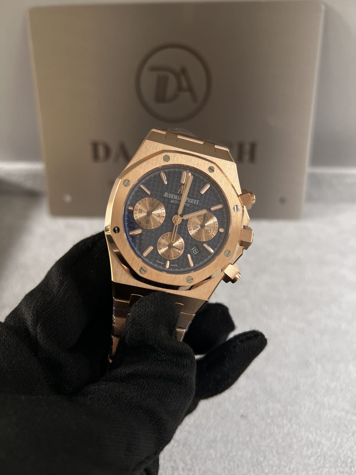 오데마피게 로얄오크 26331 로즈골드 금통 검판 41mm 14
