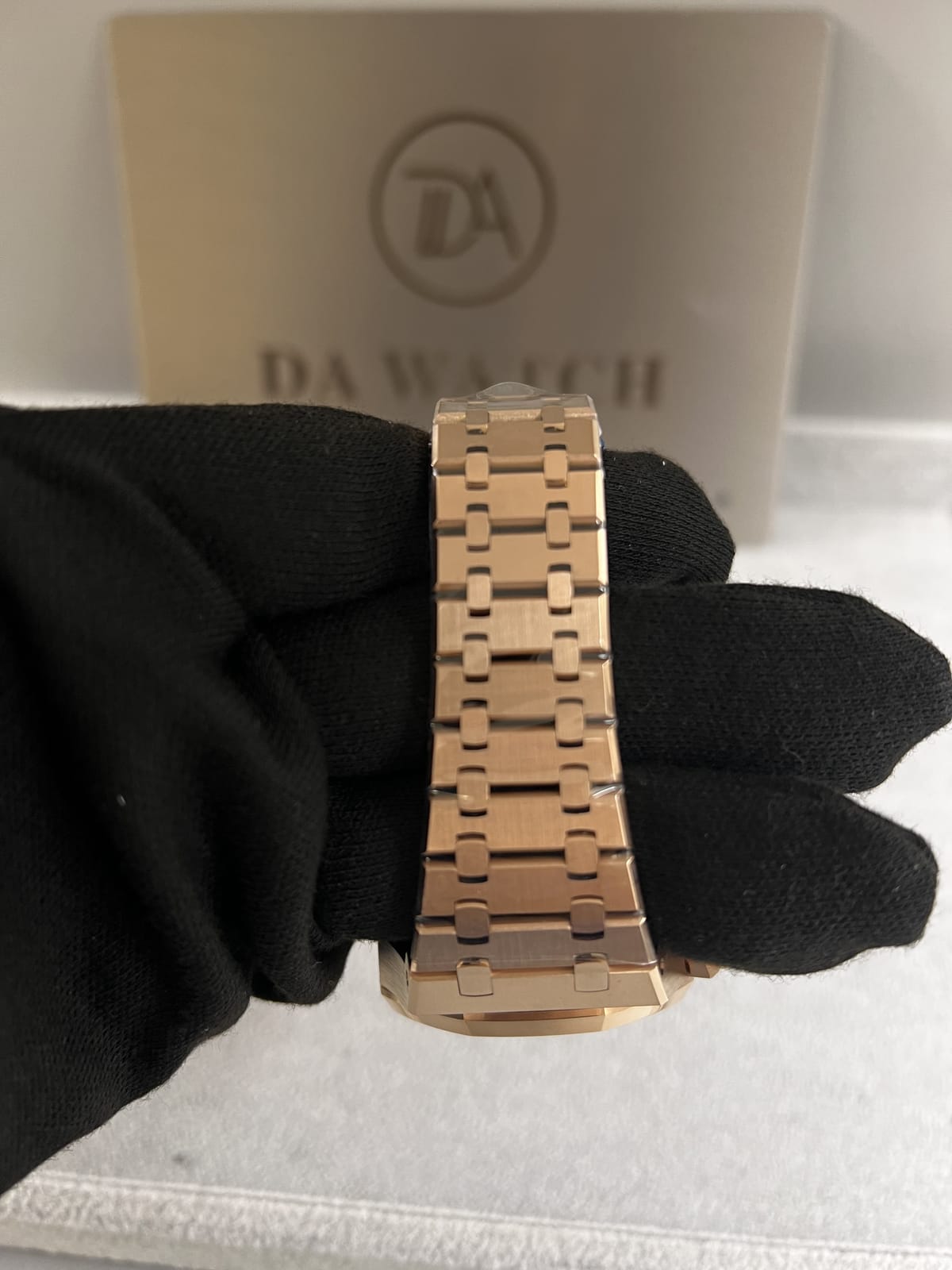 오데마피게 로얄오크 26331 로즈골드 금통 검판 41mm 16