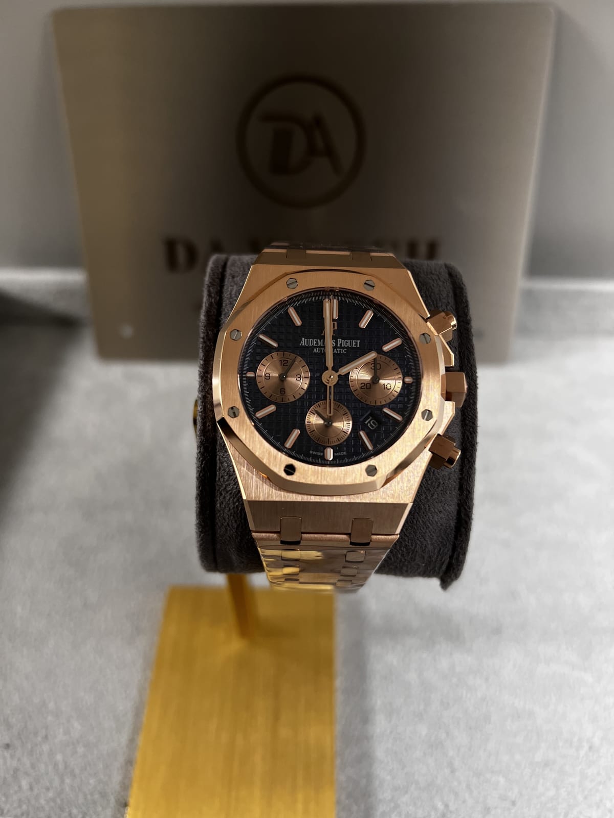 오데마피게 로얄오크 26331 로즈골드 금통 검판 41mm 19