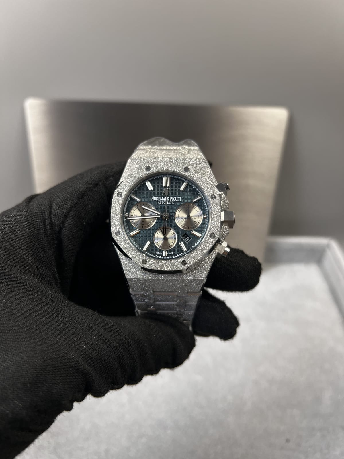 오데마피게 로얄오크 26331 청판 커스텀 41mm 5