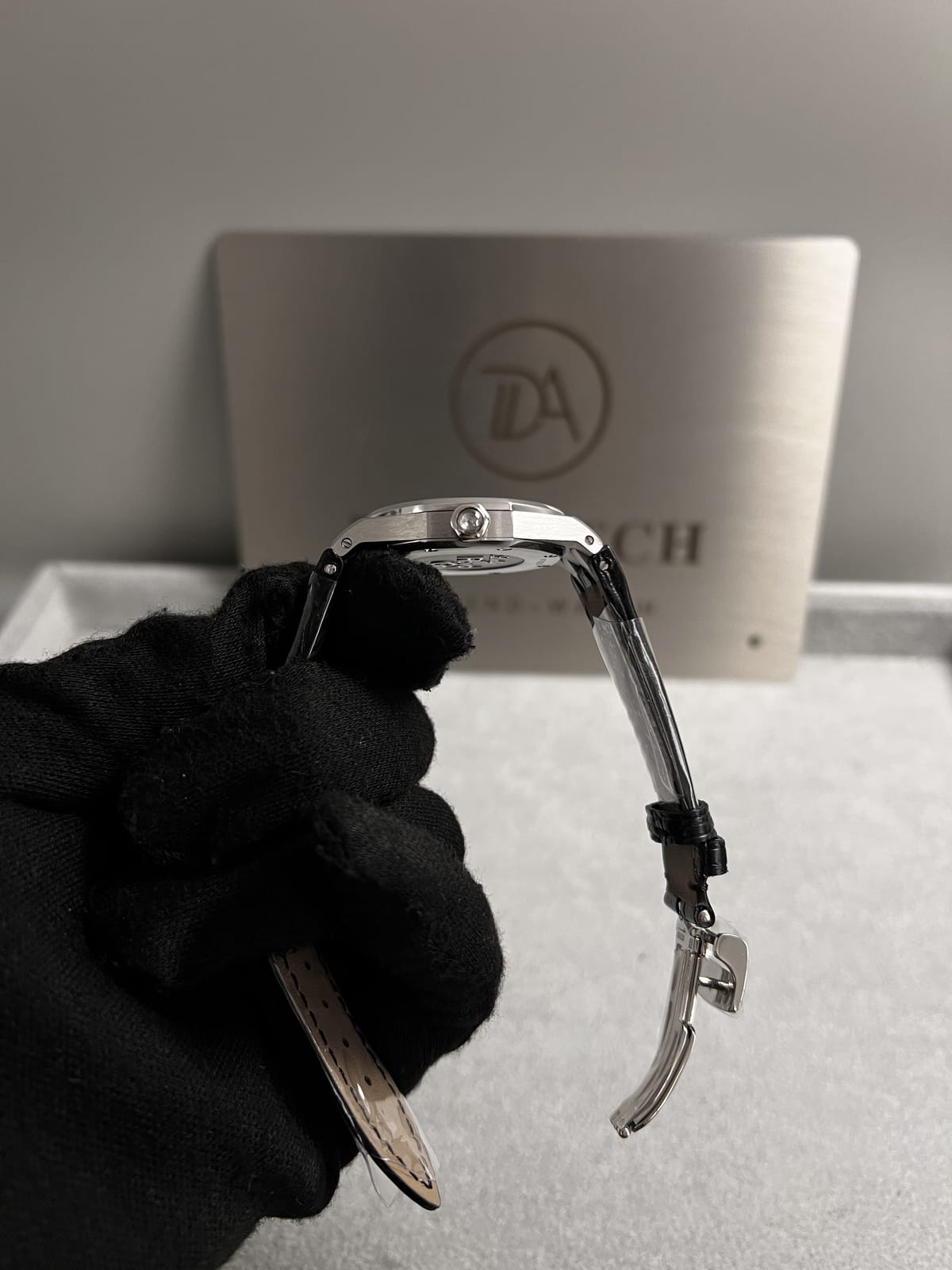 오데마피게 로얄오크 67621 스틸 블랙다이얼 다이아셋팅 33mm 14