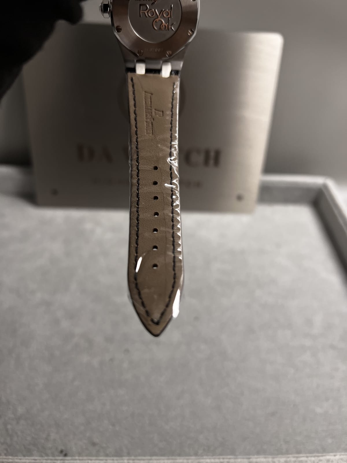 오데마피게 로얄오크 67621 스틸 블랙다이얼 다이아셋팅 33mm 19