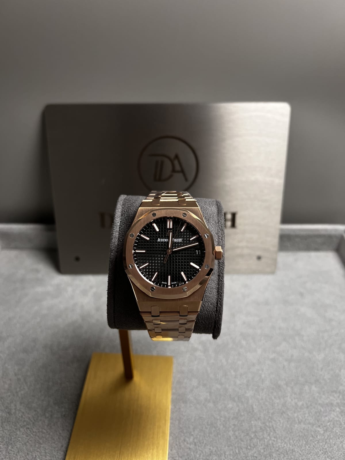 오데마피게 로얄오크 15500 금통 검판 41mm 3