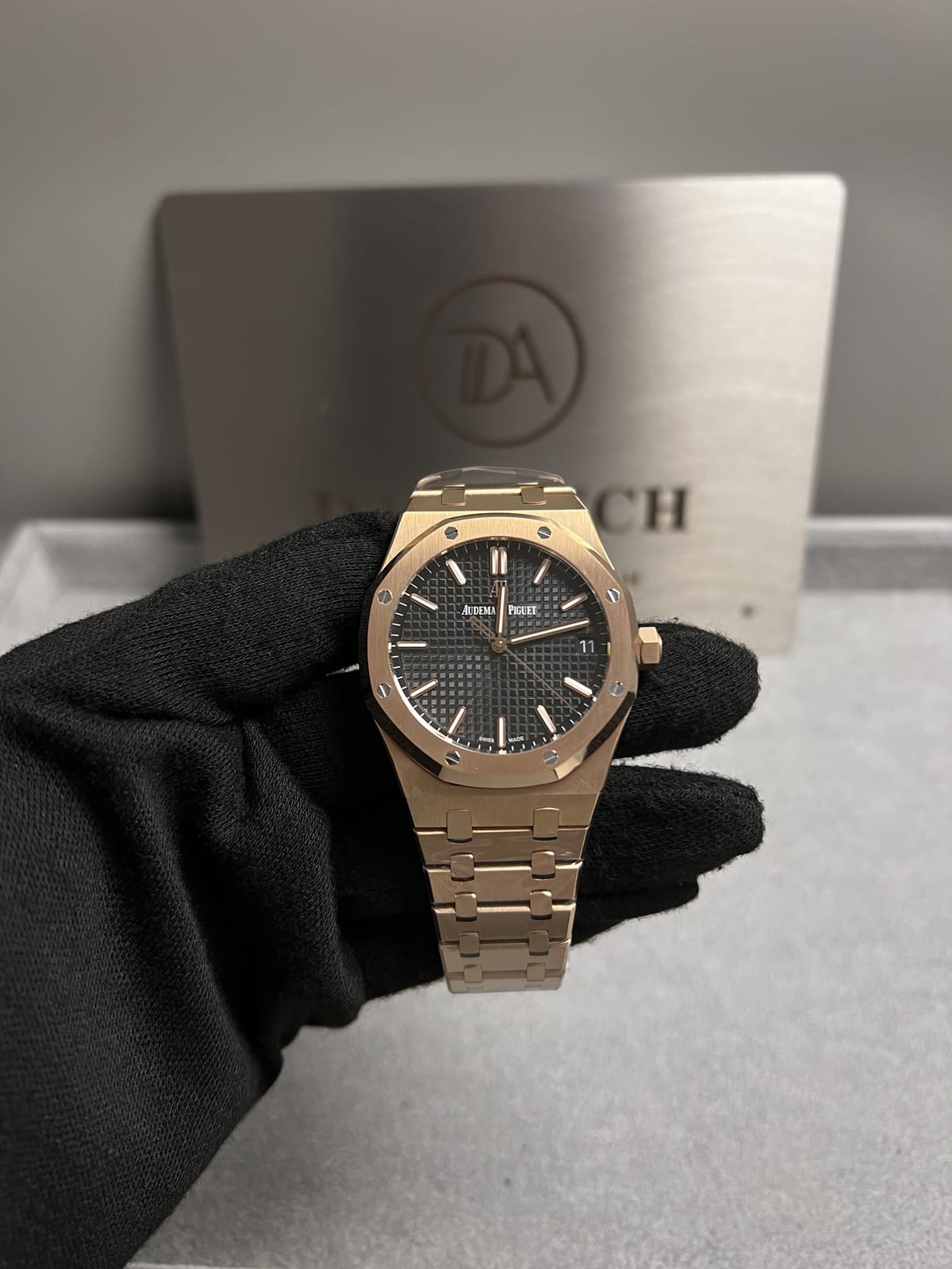 오데마피게 로얄오크 15500 금통 검판 41mm 4