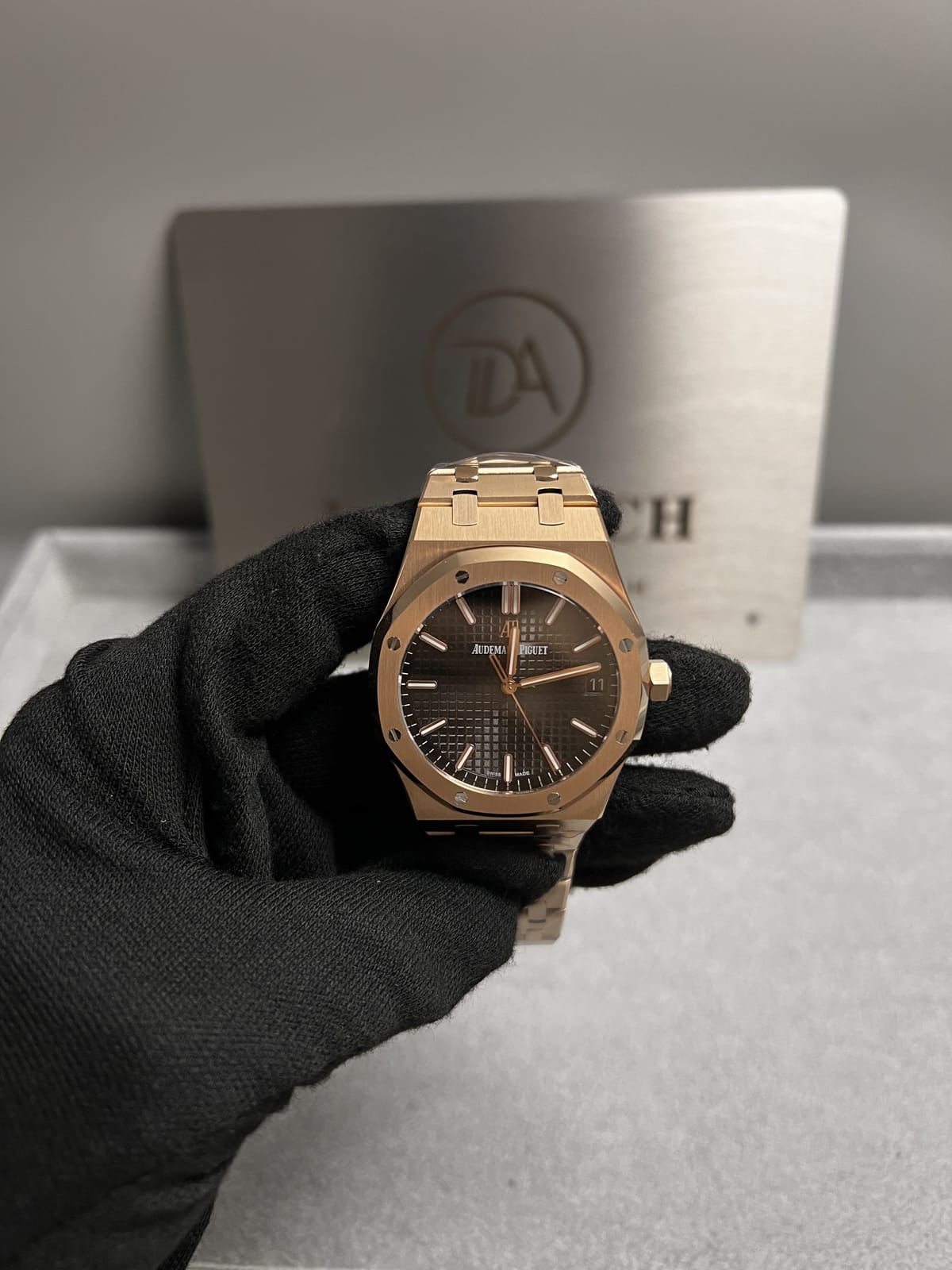 오데마피게 로얄오크 15500 금통 검판 41mm 6