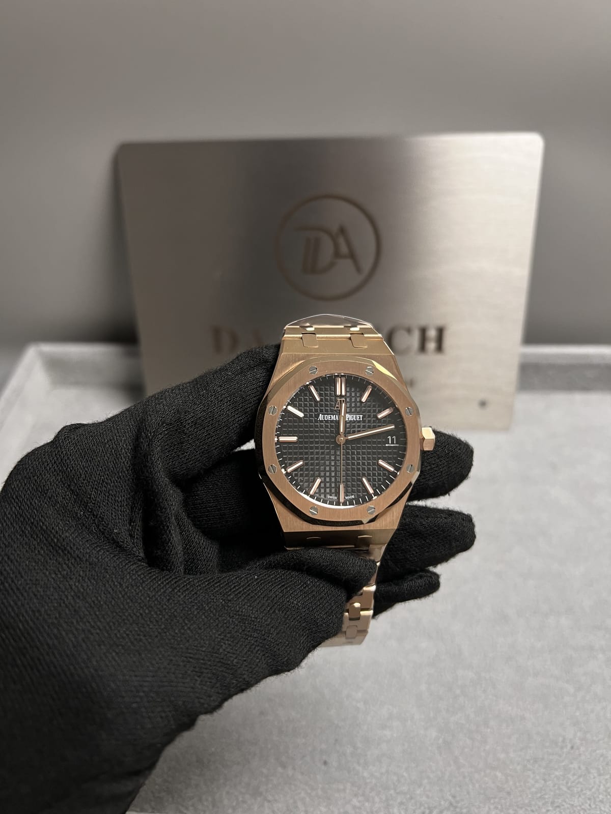 오데마피게 로얄오크 15500 금통 검판 41mm 9