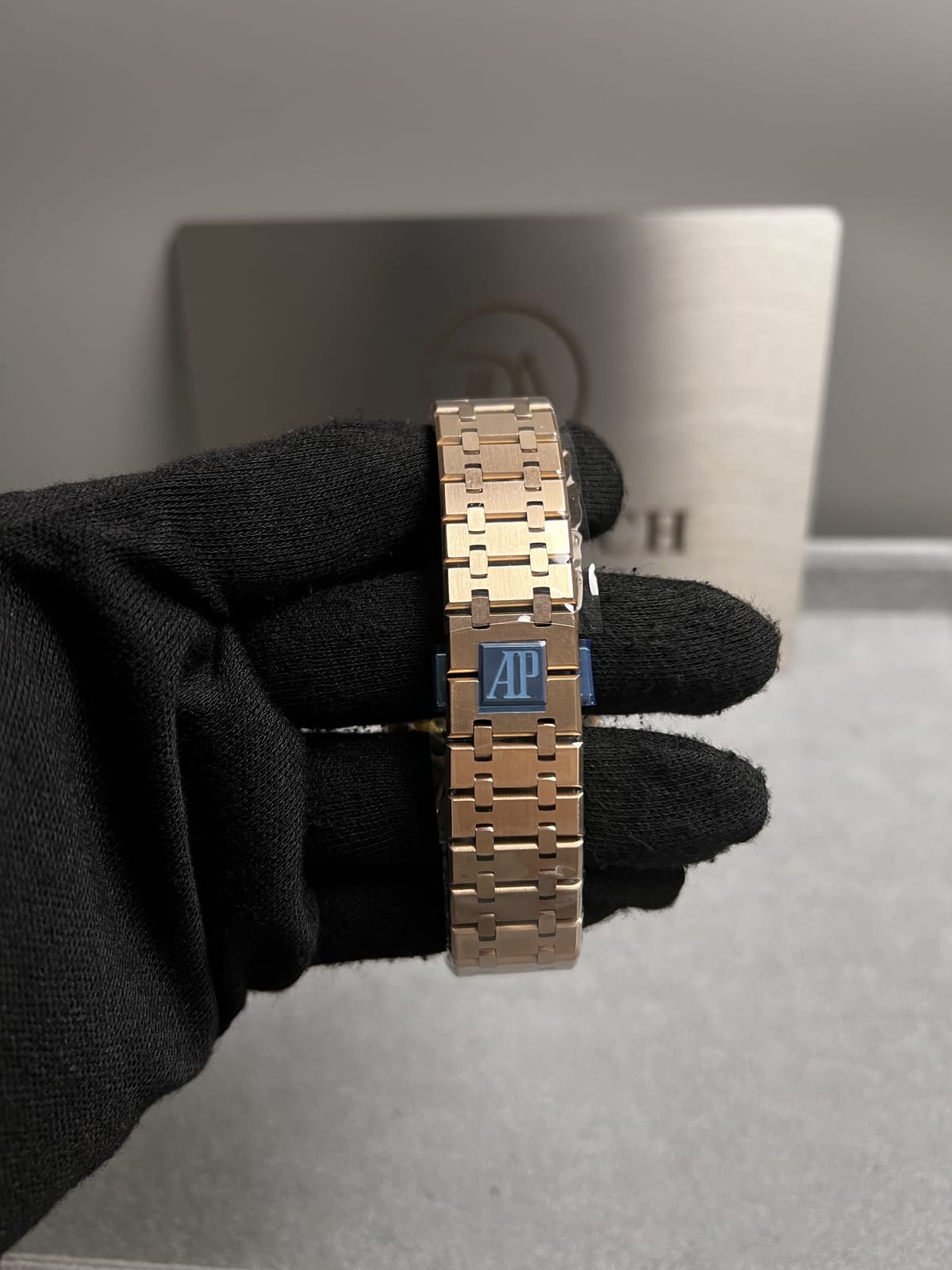 오데마피게 로얄오크 15500 금통 검판 41mm 15