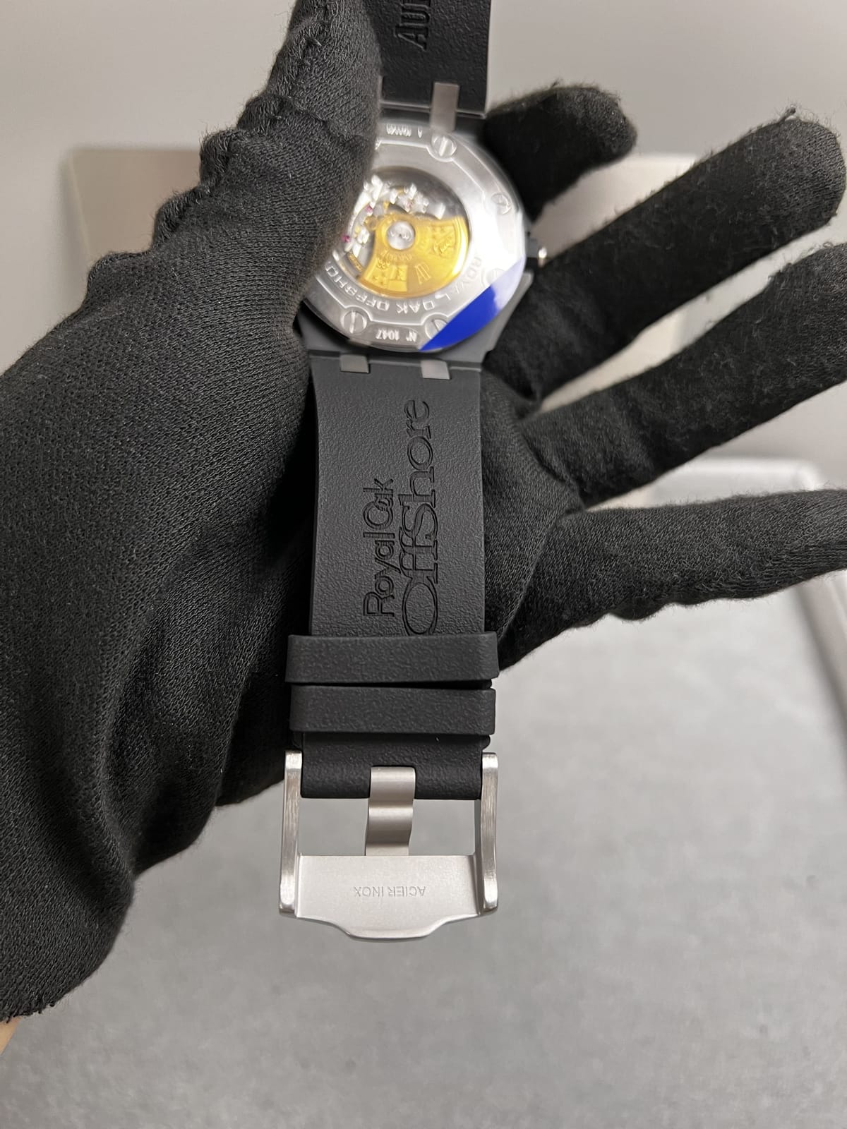 오데마피게 로얄오크 오프쇼어 15707 다이버 러버밴드 42mm 16
