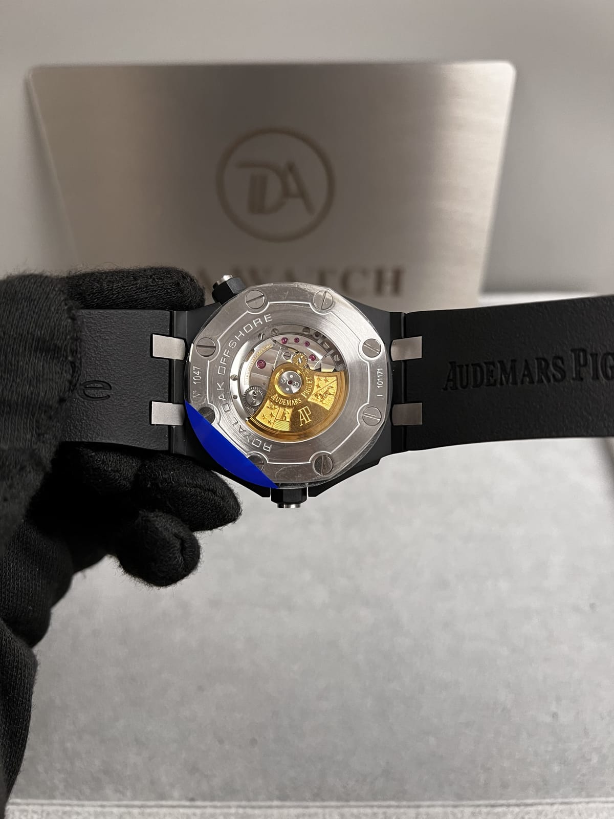 오데마피게 로얄오크 오프쇼어 15707 다이버 러버밴드 42mm 18