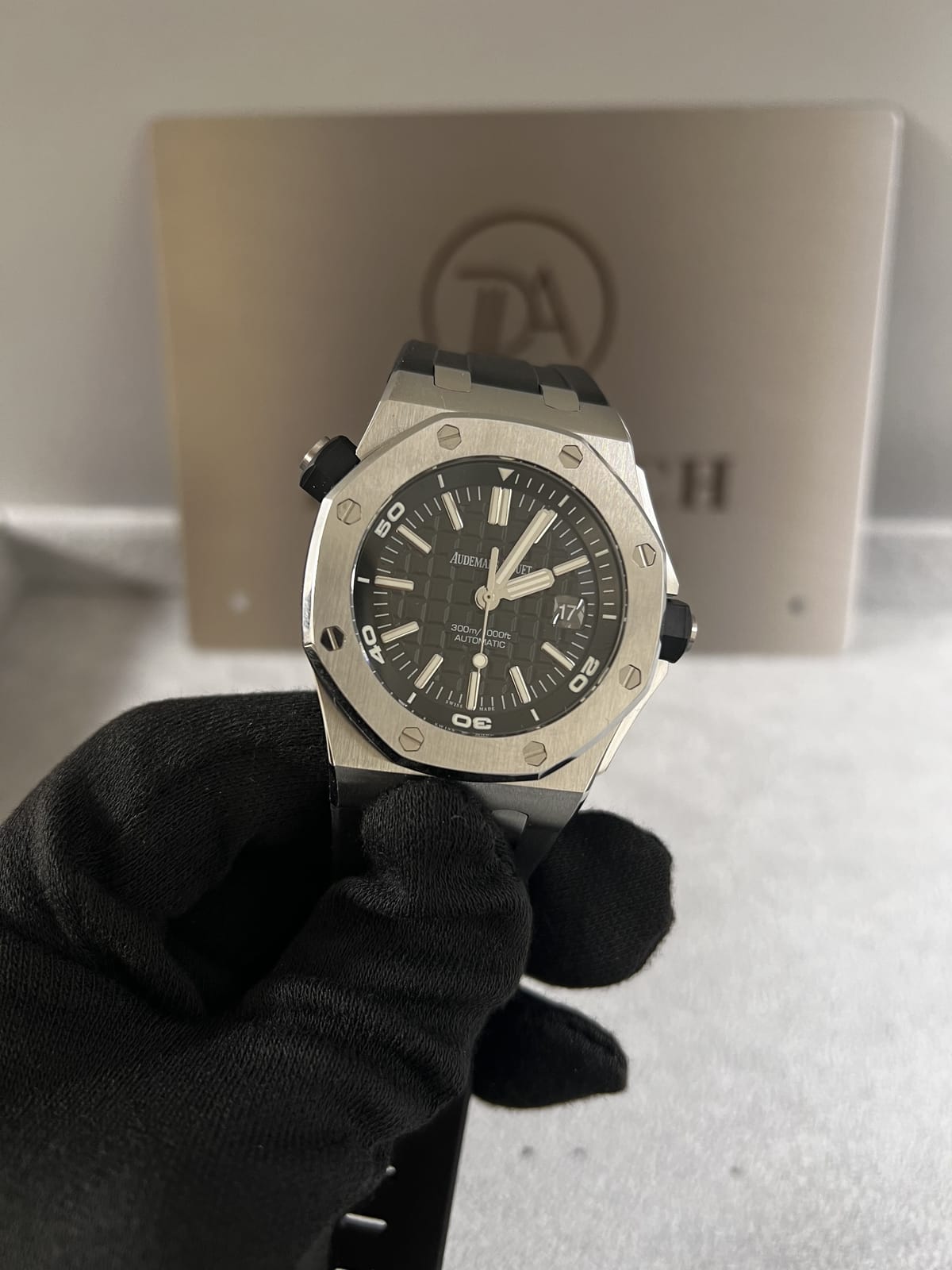 오데마피게 로얄오크 오프쇼어 15710 다이버 러버밴드 42mm 12