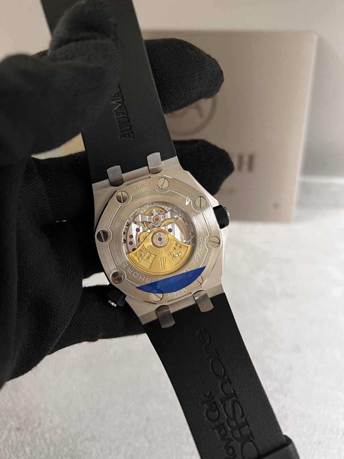 오데마피게 로얄오크 오프쇼어 15710 다이버 러버밴드 42mm 19