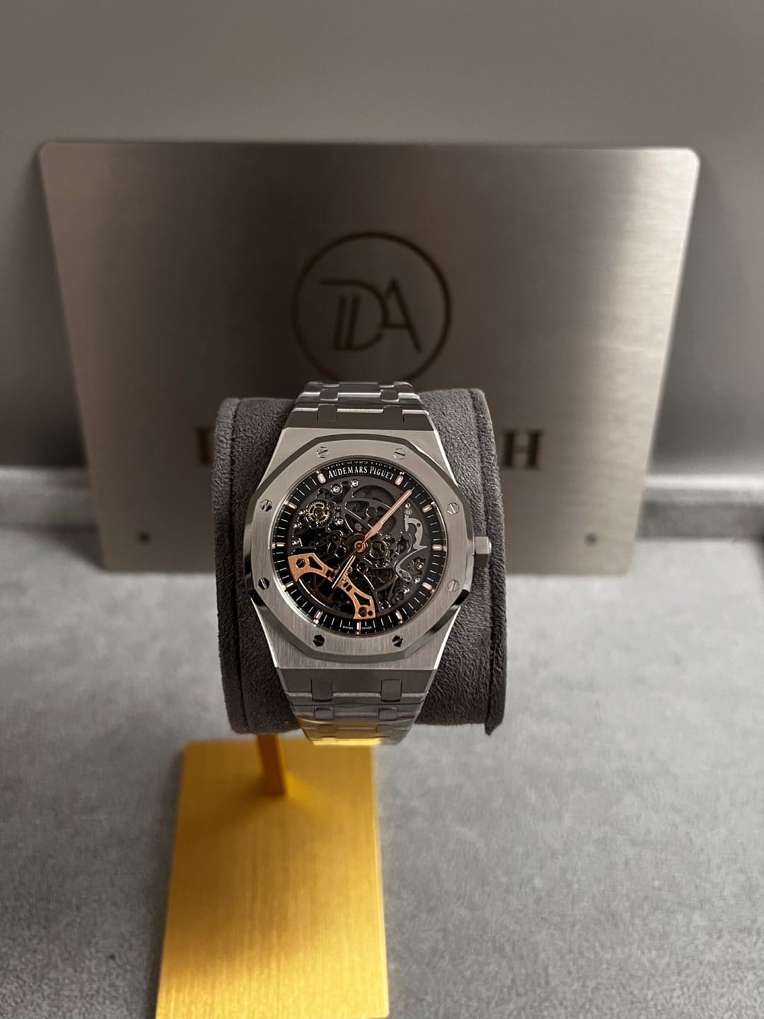 오데마피게 로얄오크 더블벨런스 휠 오픈워크 15407 스틸 41mm 3