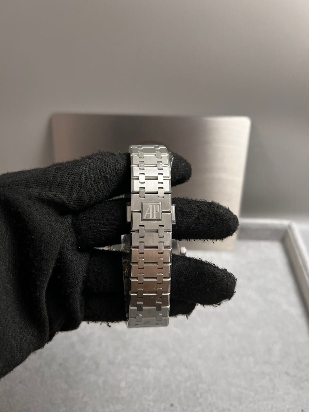 오데마피게 로얄오크 더블벨런스 휠 오픈워크 15407 스틸 41mm 15