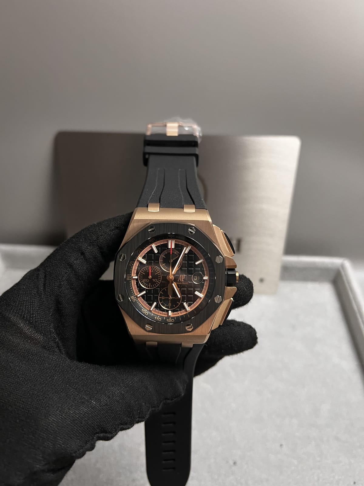 오데마피게 로얄오크 오프쇼어 26400 금통 세라믹 러버밴드 44mm 6