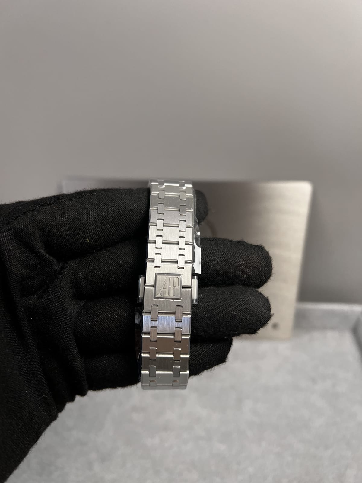오데마피게 로얄오크 77350 다크블루다이얼 다이아셋팅 34mm 15