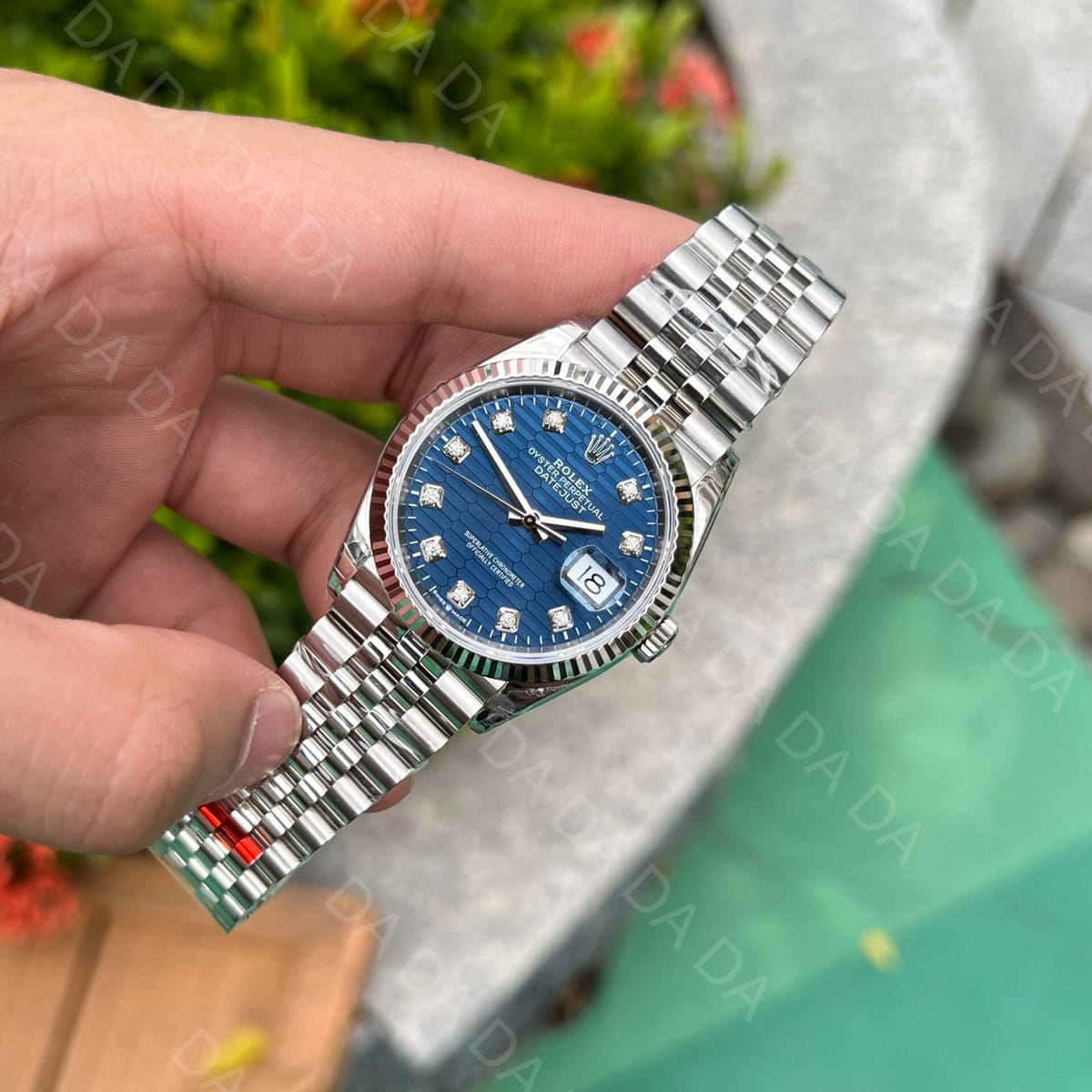 롤렉스 데이저스트 청판 모티프 10P 36mm 3