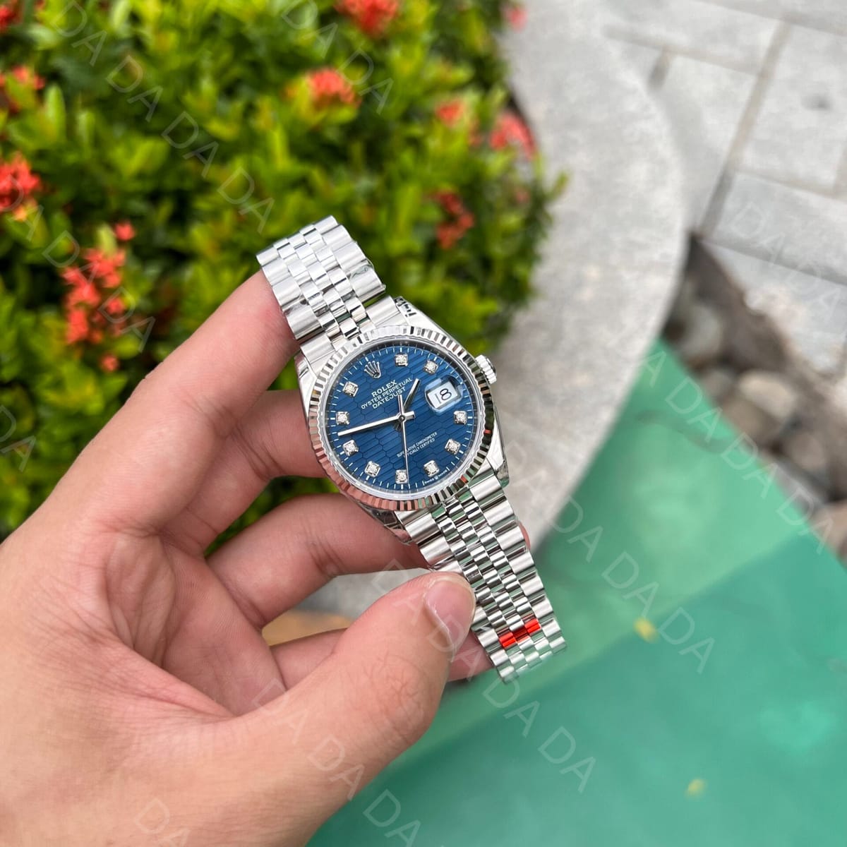 롤렉스 데이저스트 청판 모티프 10P 36mm 4