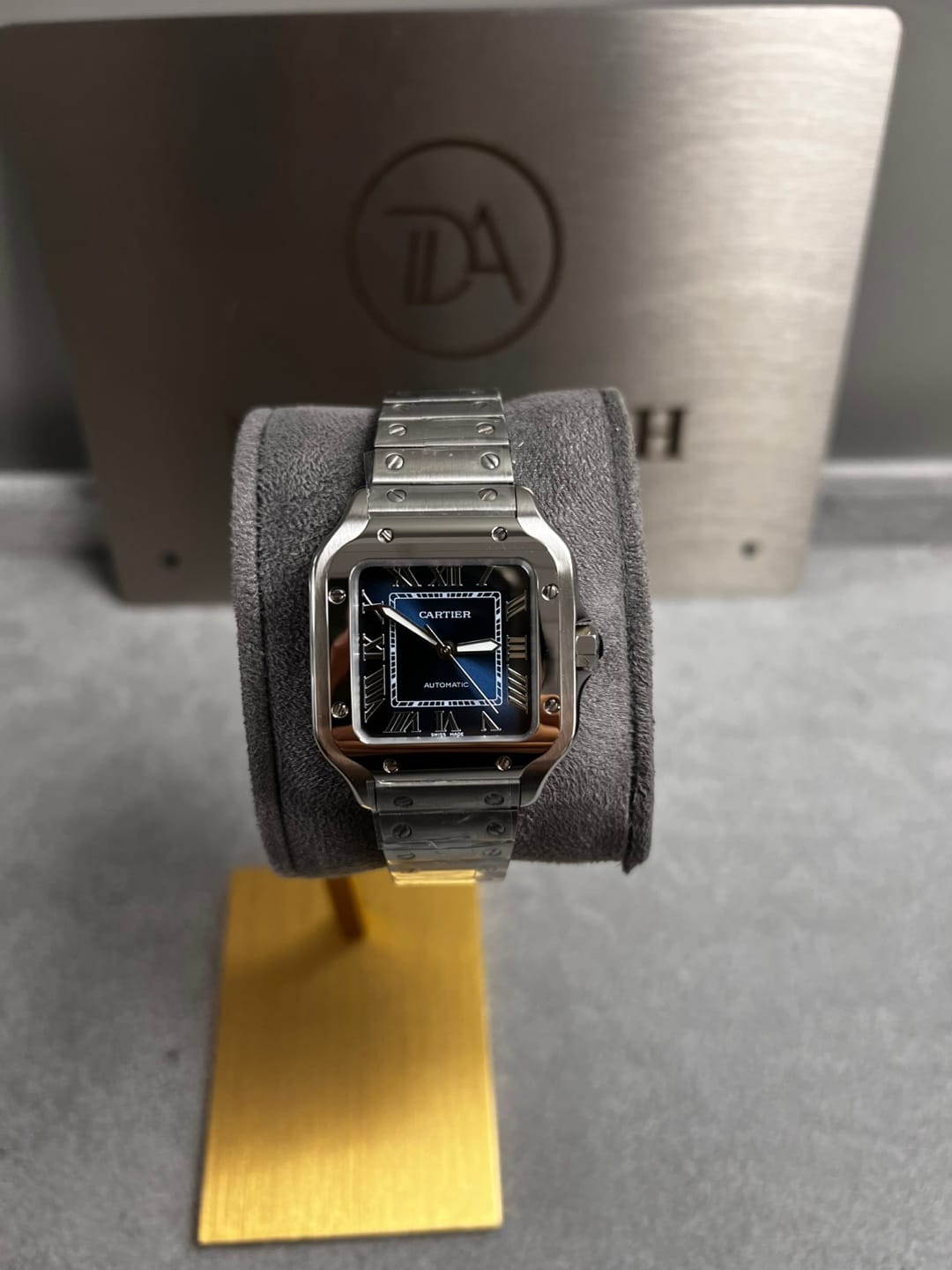 까르띠에 산토스 청판 미디움 35mm 3