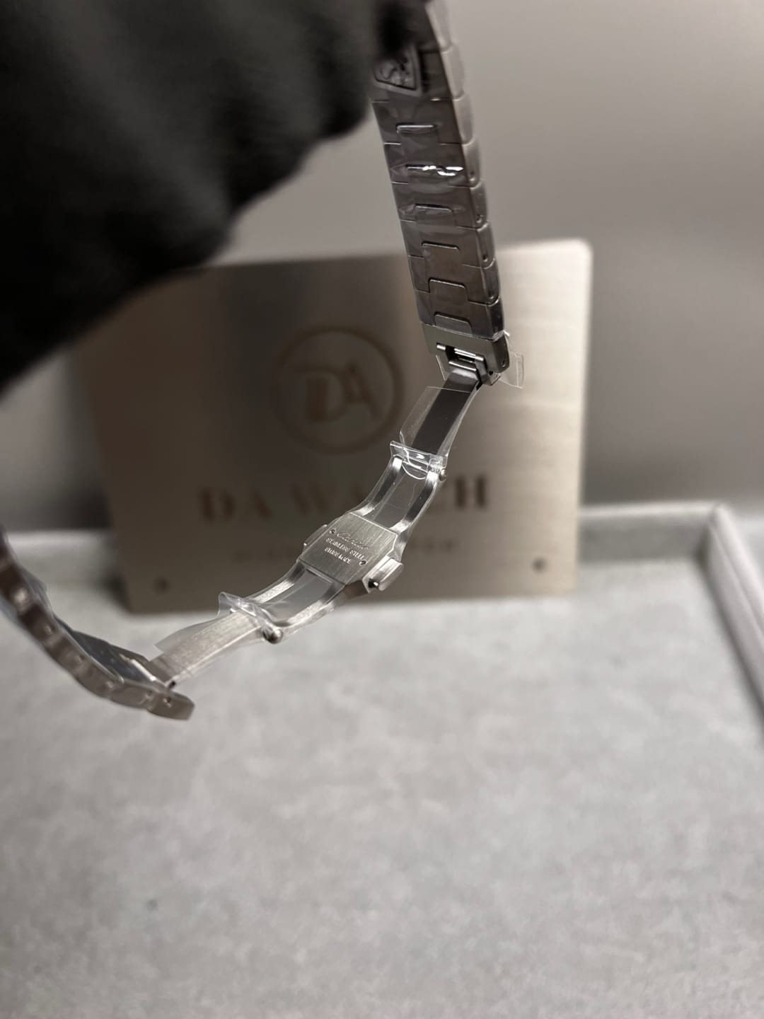 까르띠에 산토스 청판 미디움 35mm 19