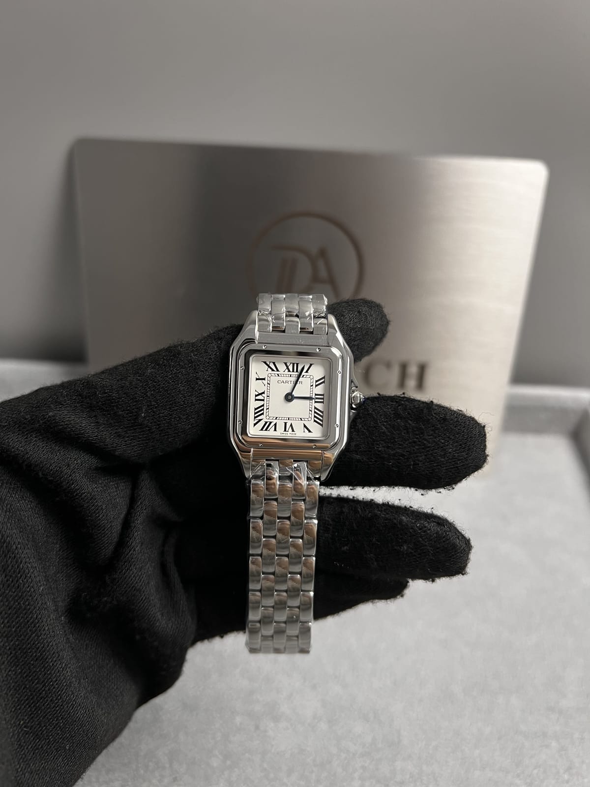 까르띠에  팬더 스틸 미디움 27mm 9
