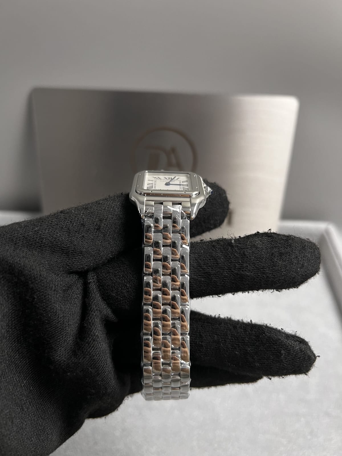 까르띠에  팬더 스틸 미디움 27mm 14