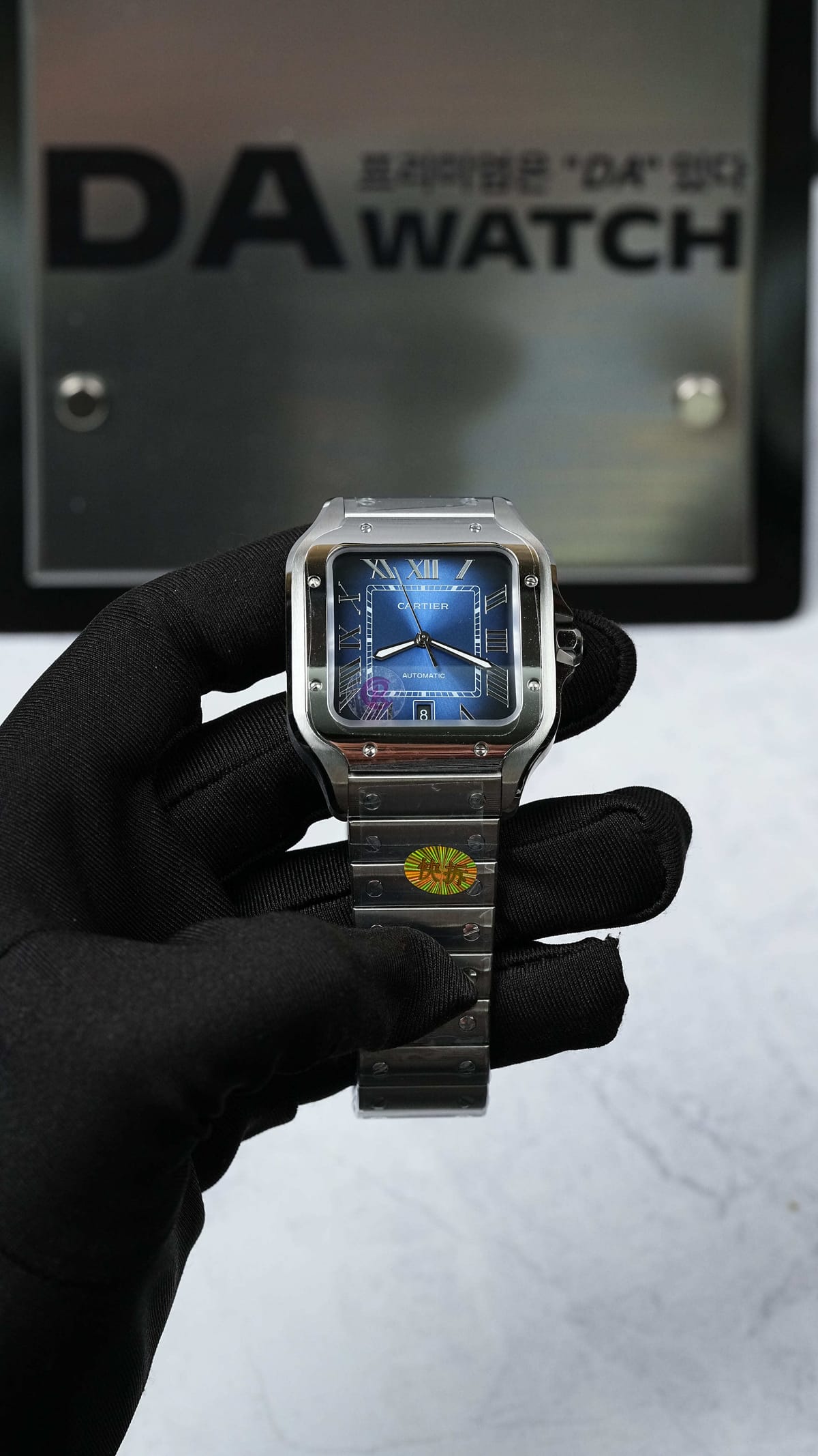 까르띠에 산토스 청판 40mm 3