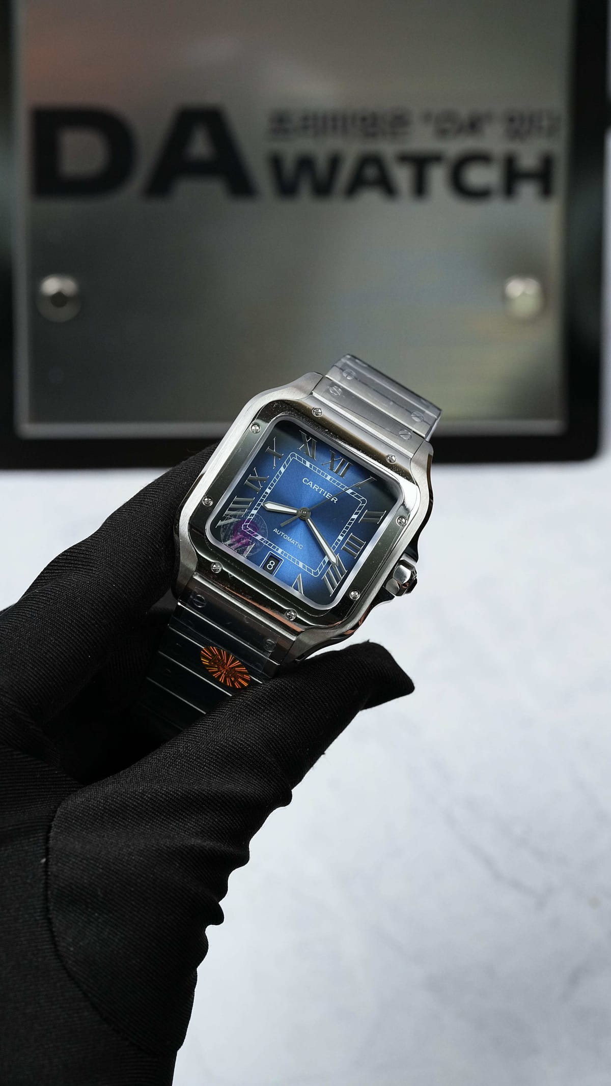 까르띠에 산토스 청판 40mm 5