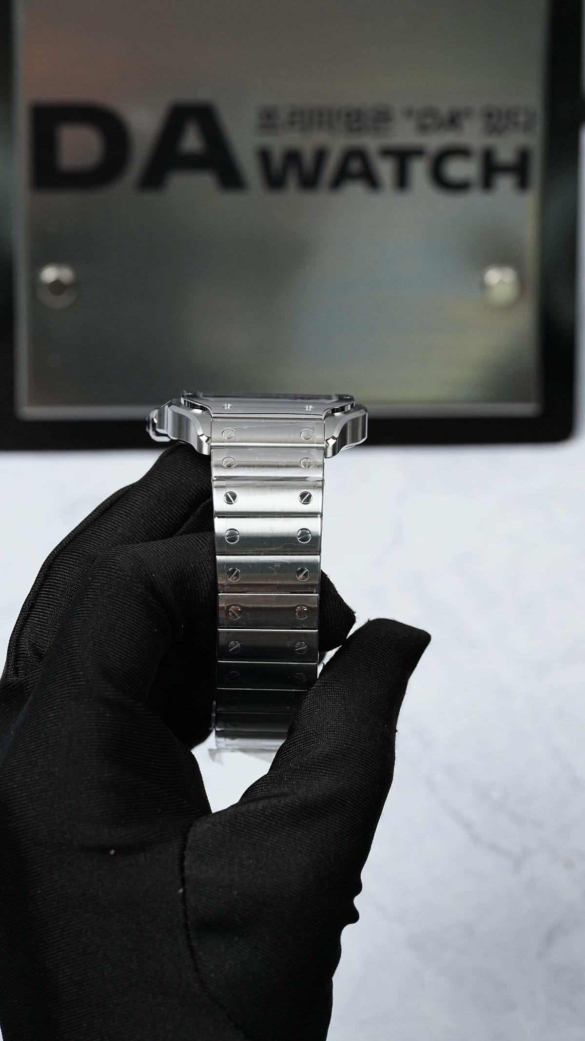까르띠에 산토스 청판 40mm 9