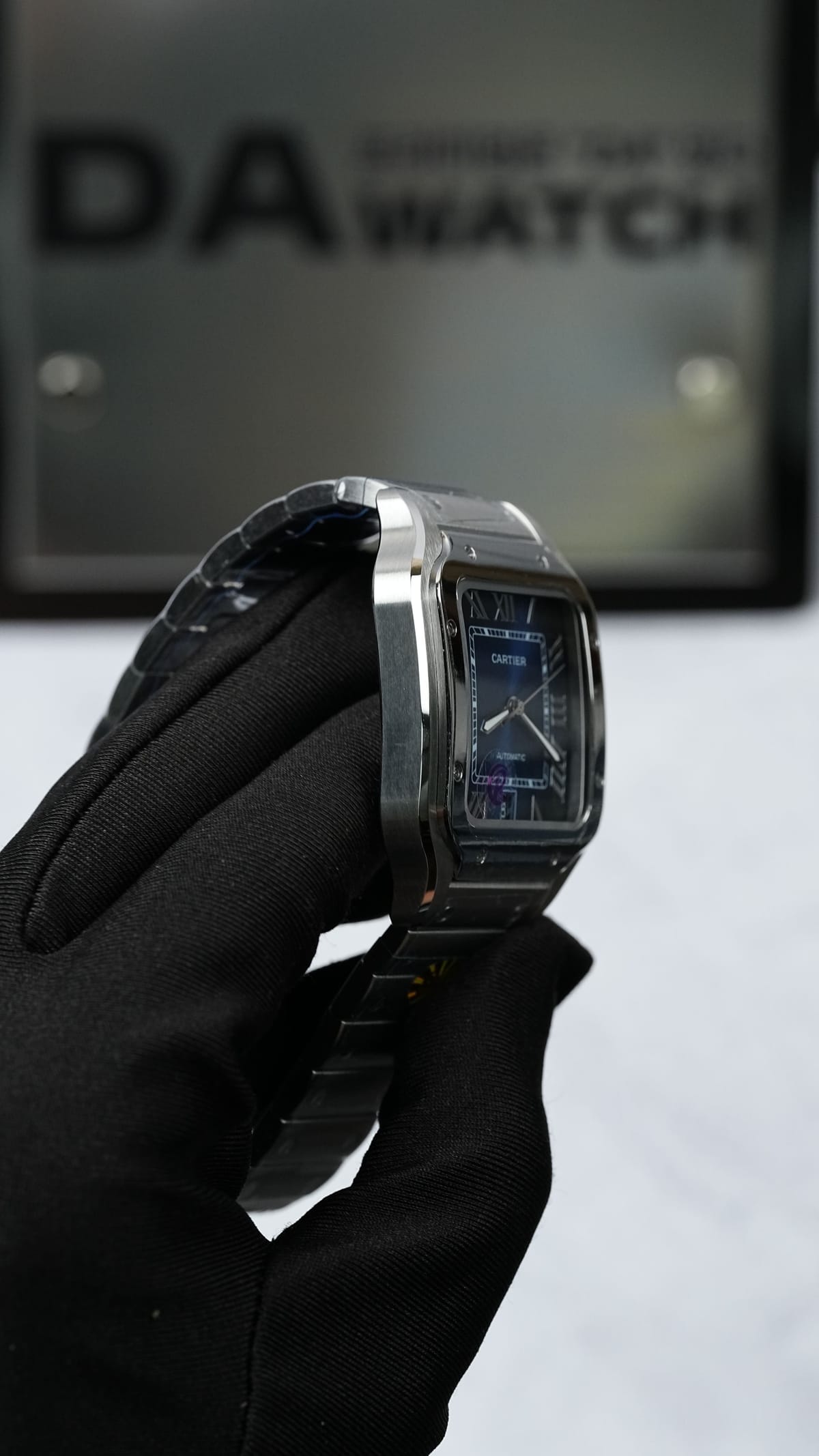 까르띠에 산토스 청판 40mm 17