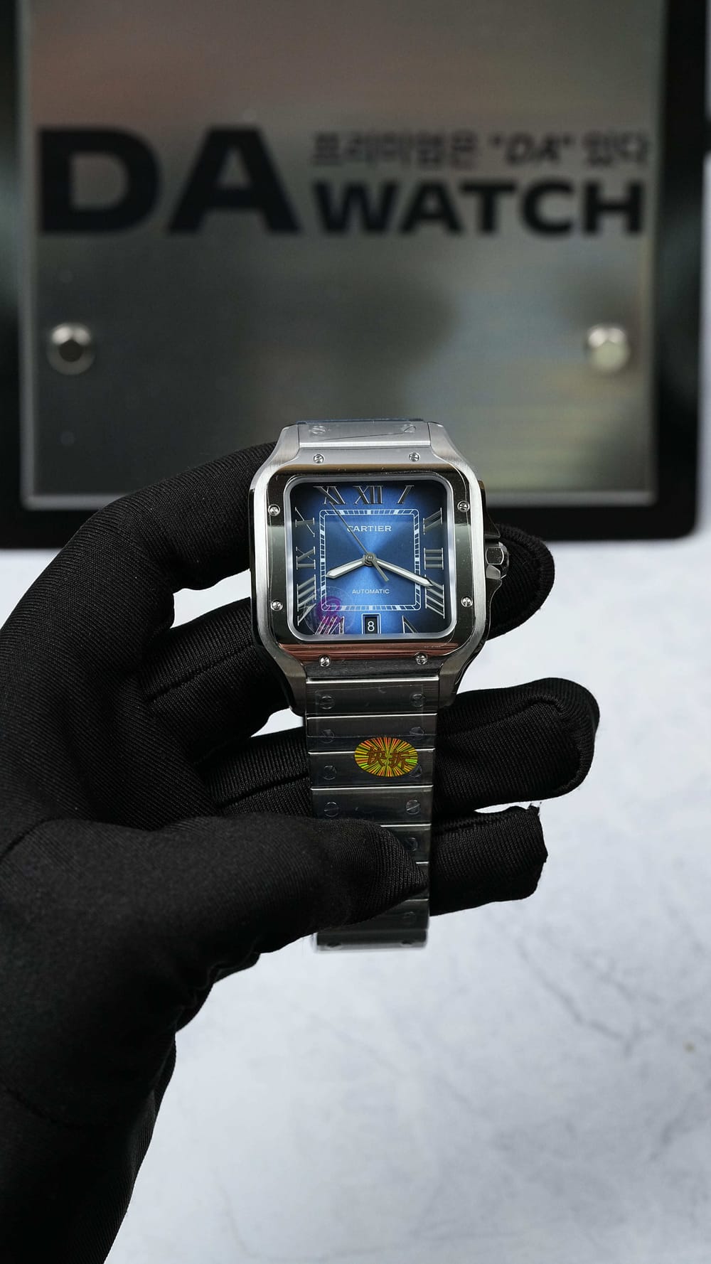 까르띠에 산토스 청판 40mm