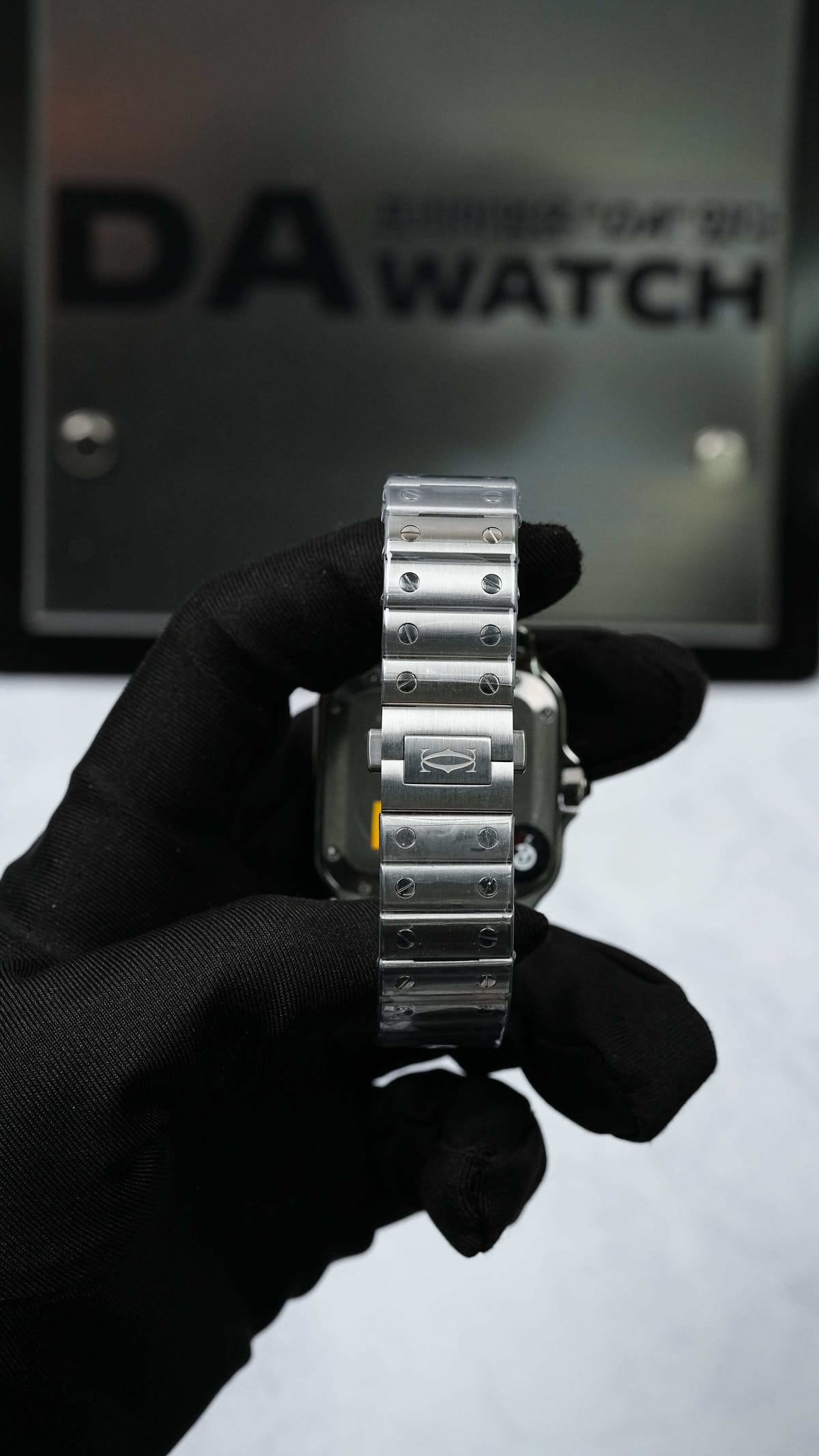 까르띠에 산토스 스틸 미디움 35mm 11