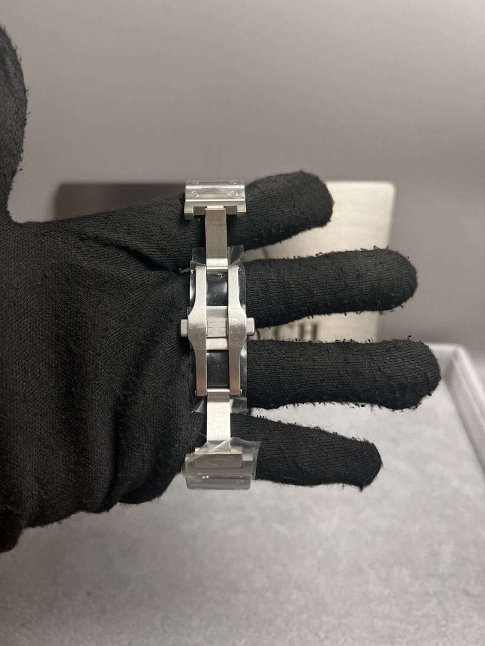 까르띠에 산토스 블랙베젤 40mm 17