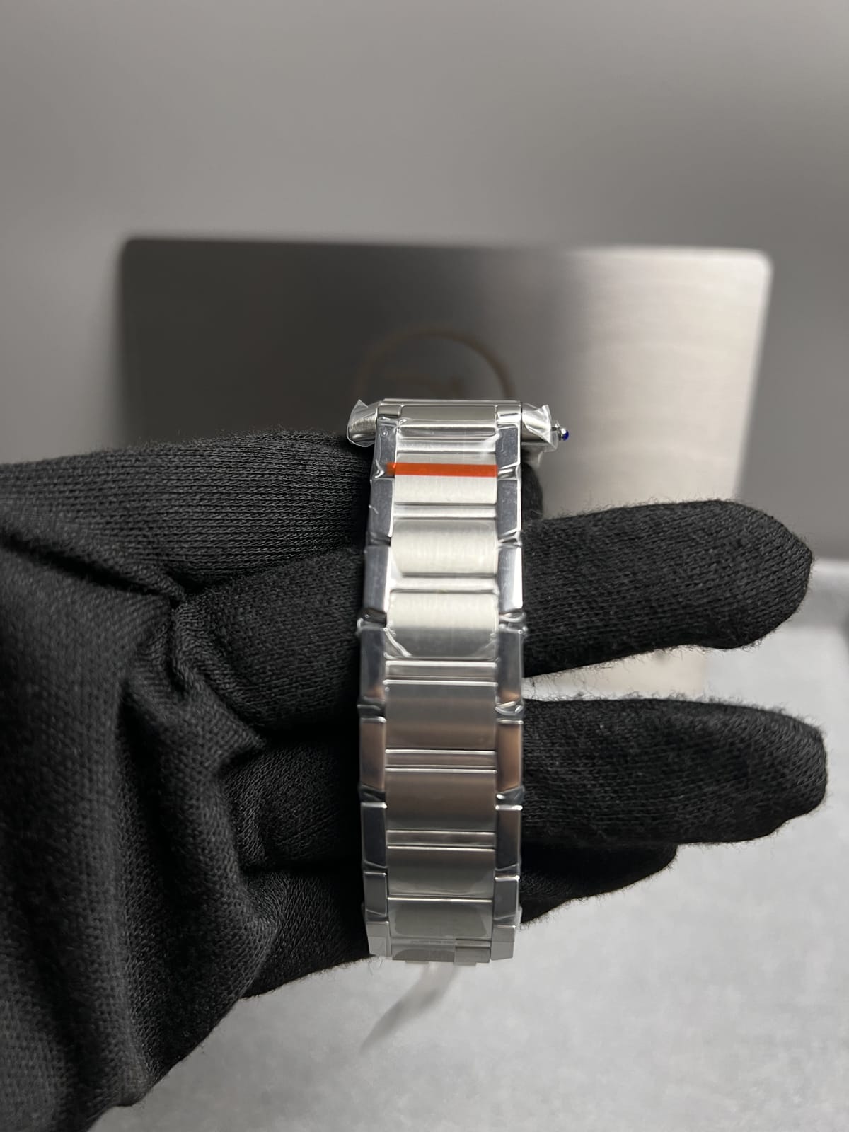 까르띠에 탱크 프랑세즈 스틸 라지 36.7mm 14