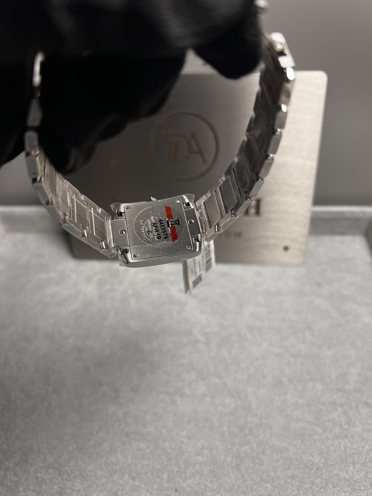 까르띠에 탱크 프랑세즈 스틸 라지 36.7mm 19
