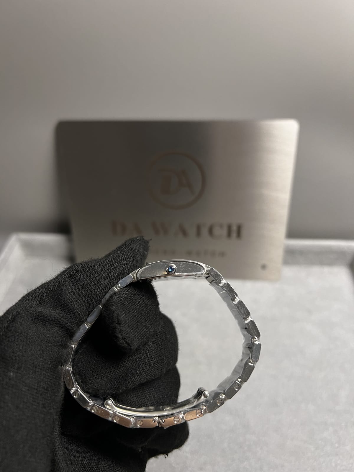 까르띠에 탱크 프랑세즈 스틸 스몰 25.7mm 13