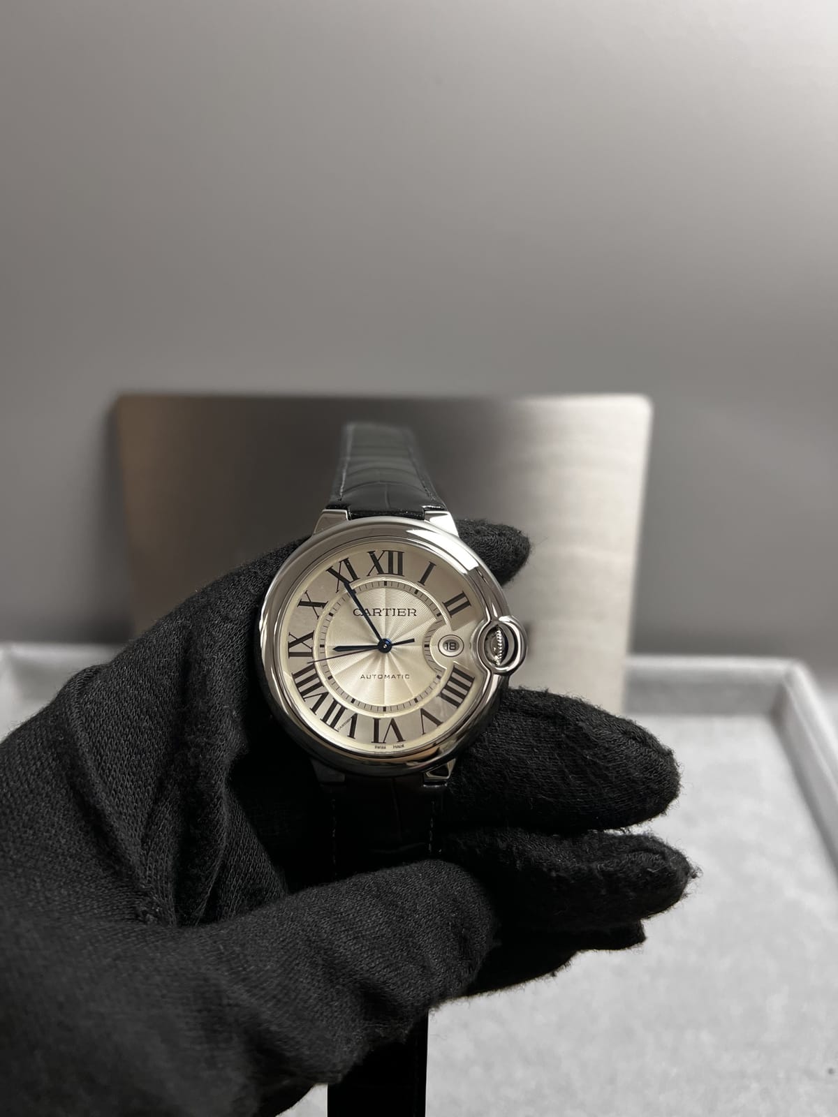 까르띠에 발롱블루 가죽밴드 42mm 4