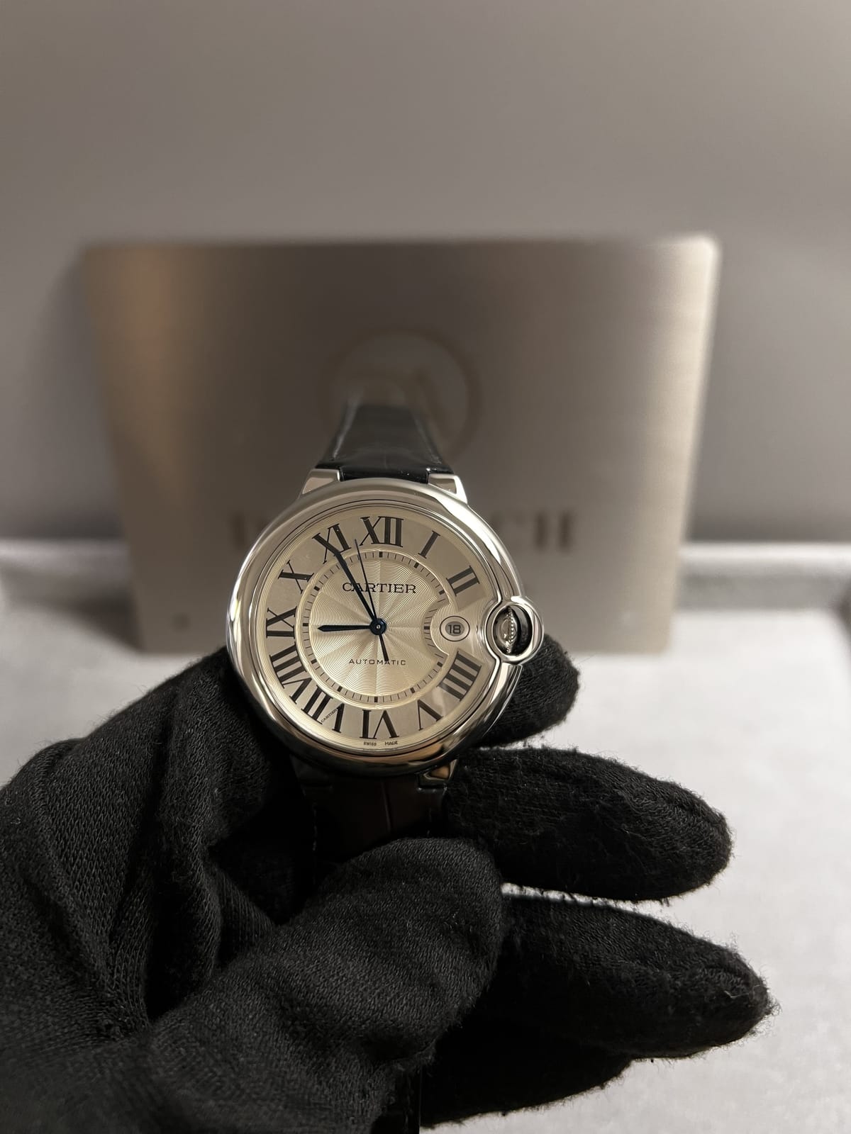 까르띠에 발롱블루 가죽밴드 42mm 6