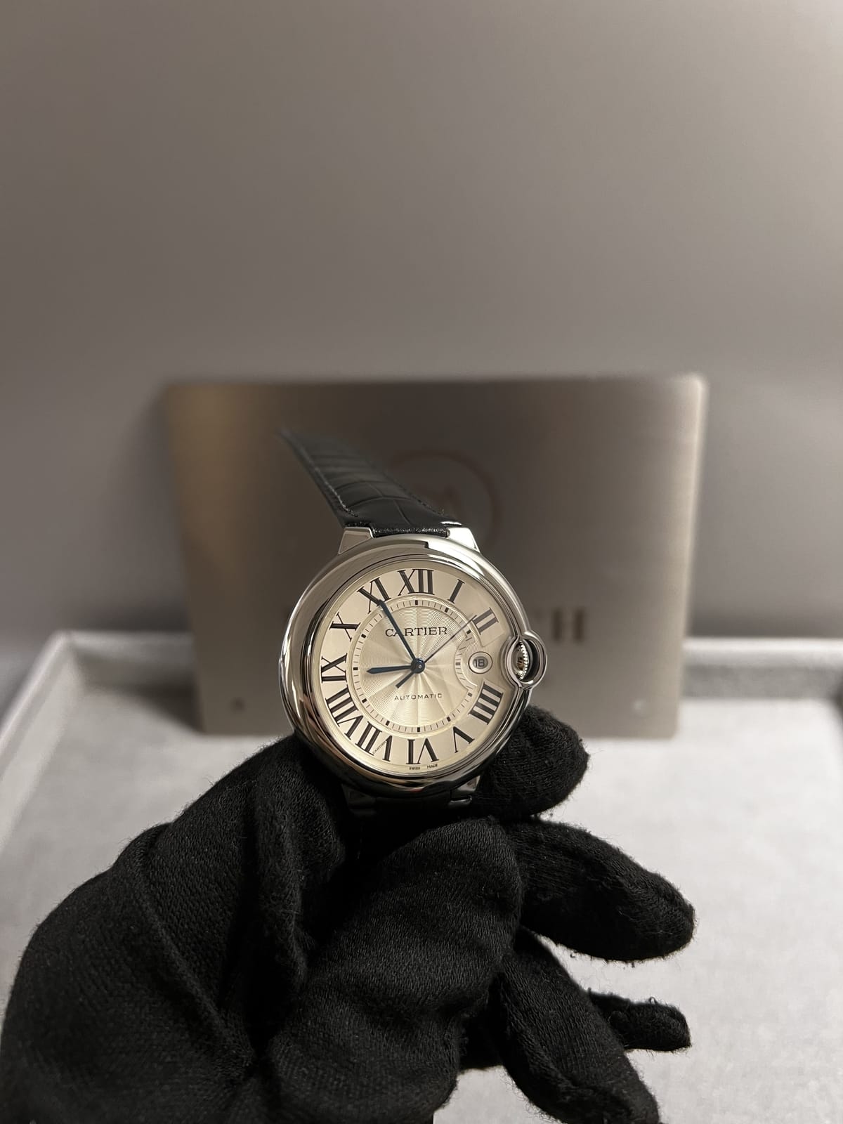 까르띠에 발롱블루 가죽밴드 42mm 9