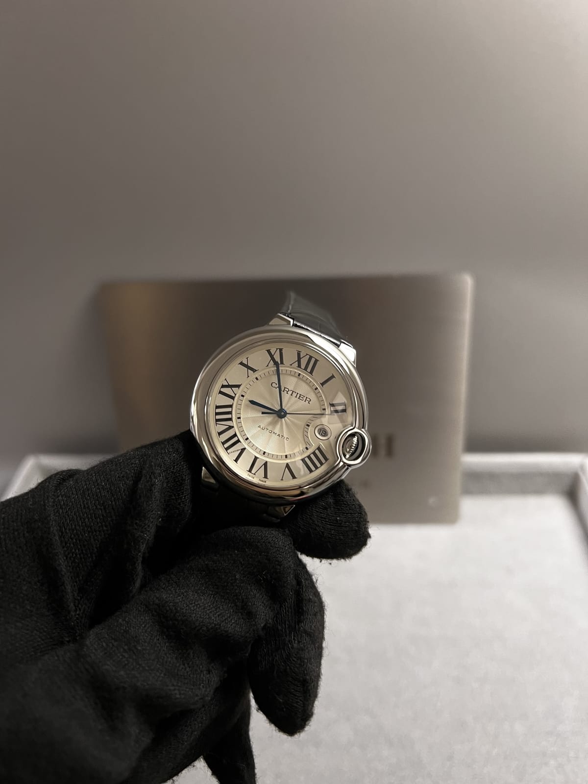 까르띠에 발롱블루 가죽밴드 42mm 11