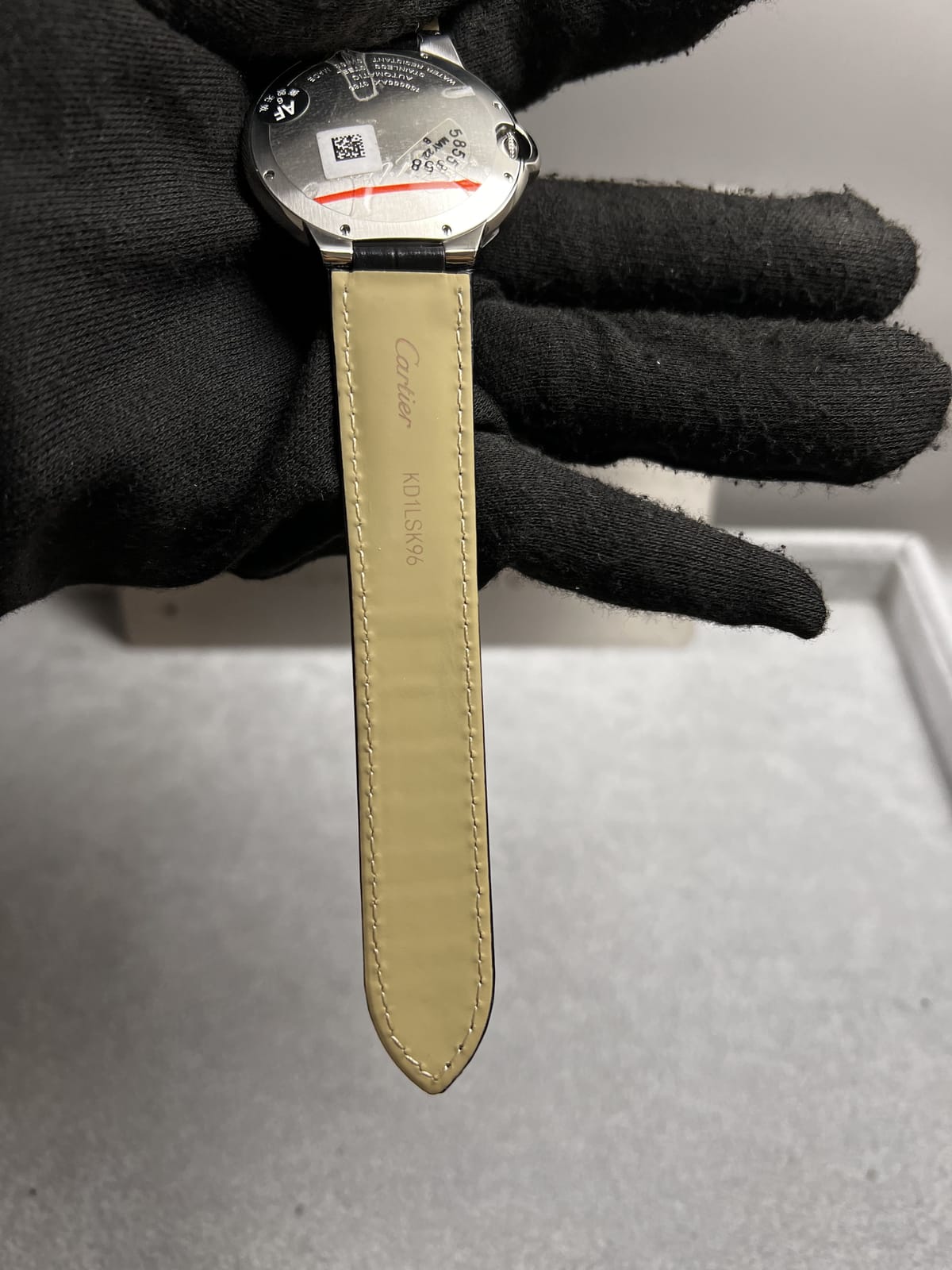 까르띠에 발롱블루 가죽밴드 42mm 16