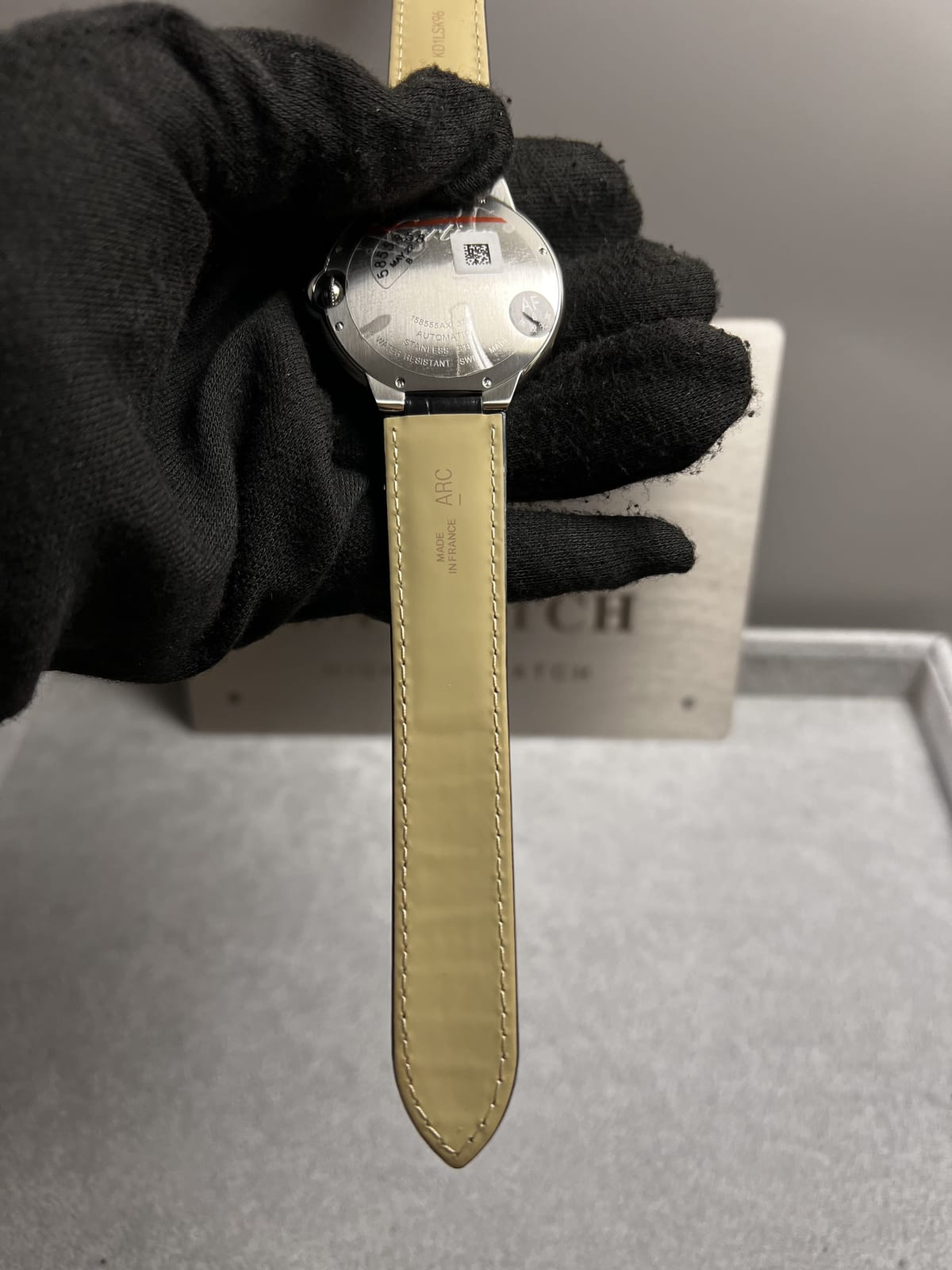 까르띠에 발롱블루 가죽밴드 42mm 18