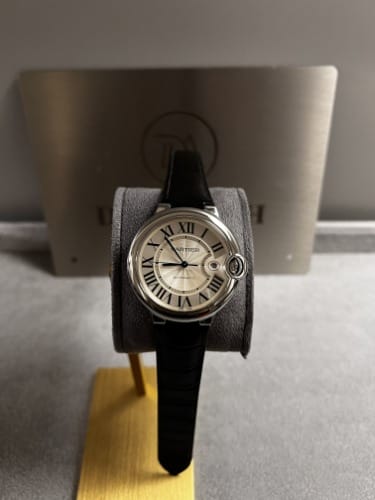 까르띠에 발롱블루 가죽밴드 42mm