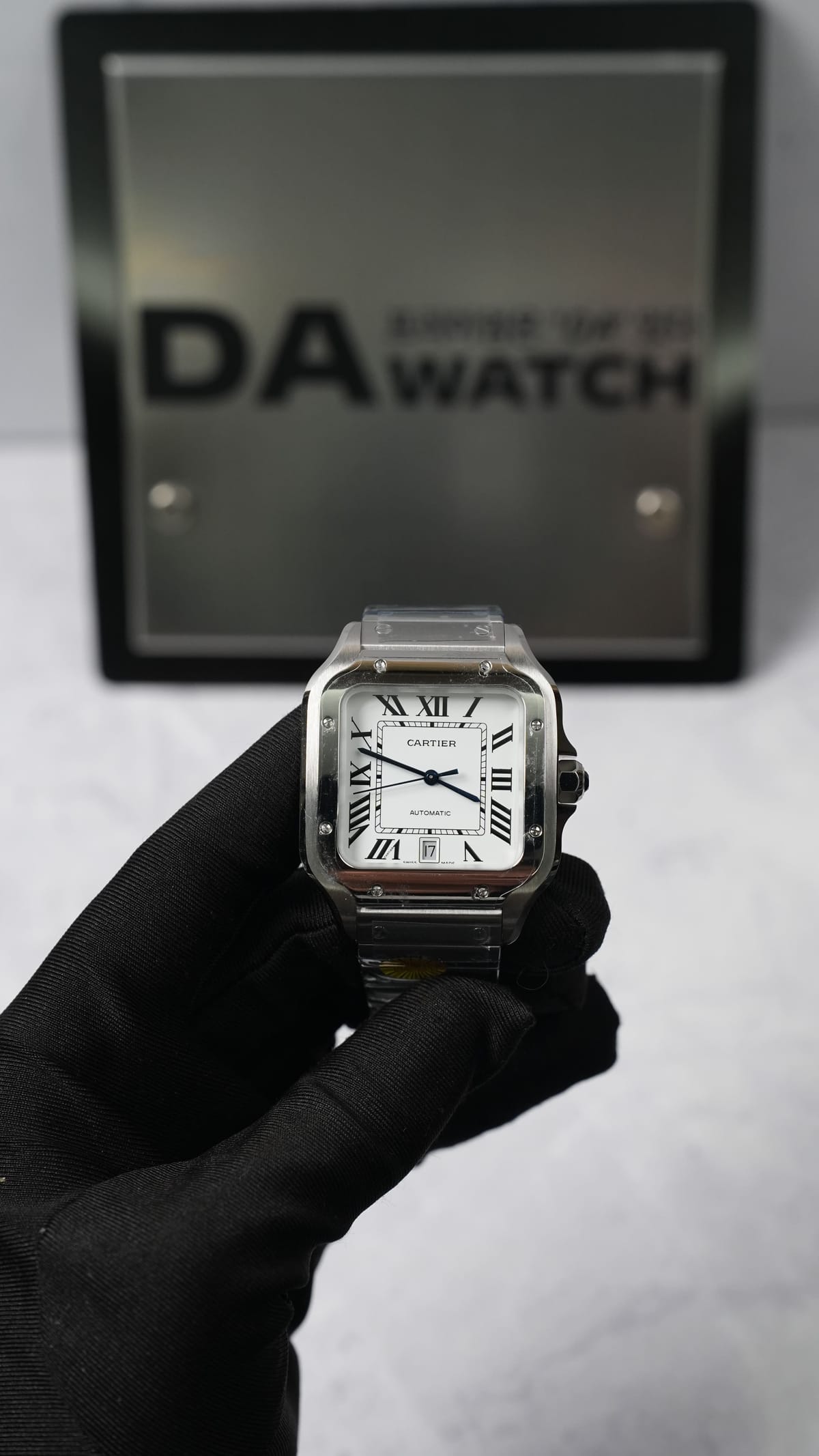 까르띠에 산토스 스틸 라지 40mm 3