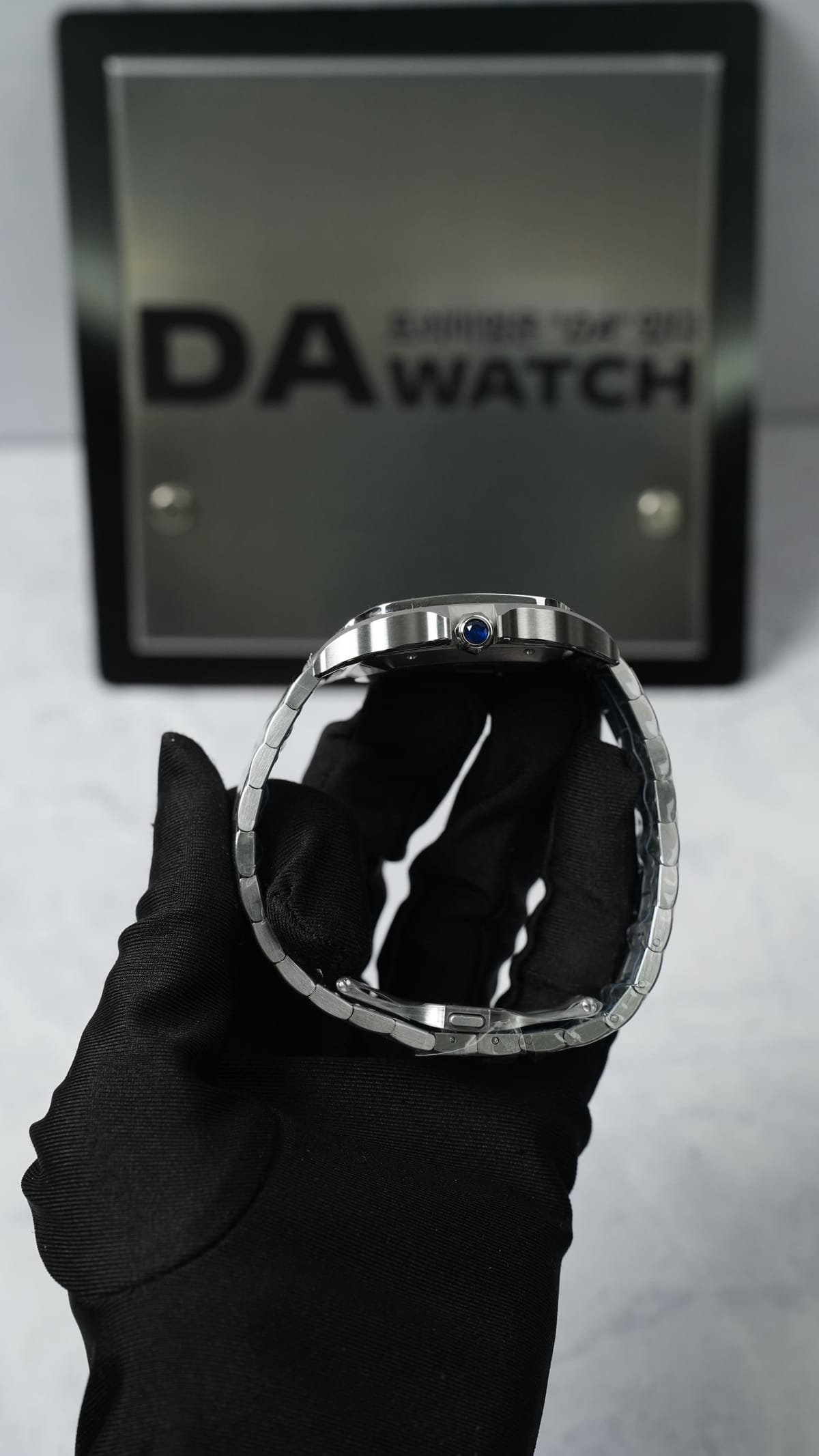 까르띠에 산토스 스틸 라지 40mm 7