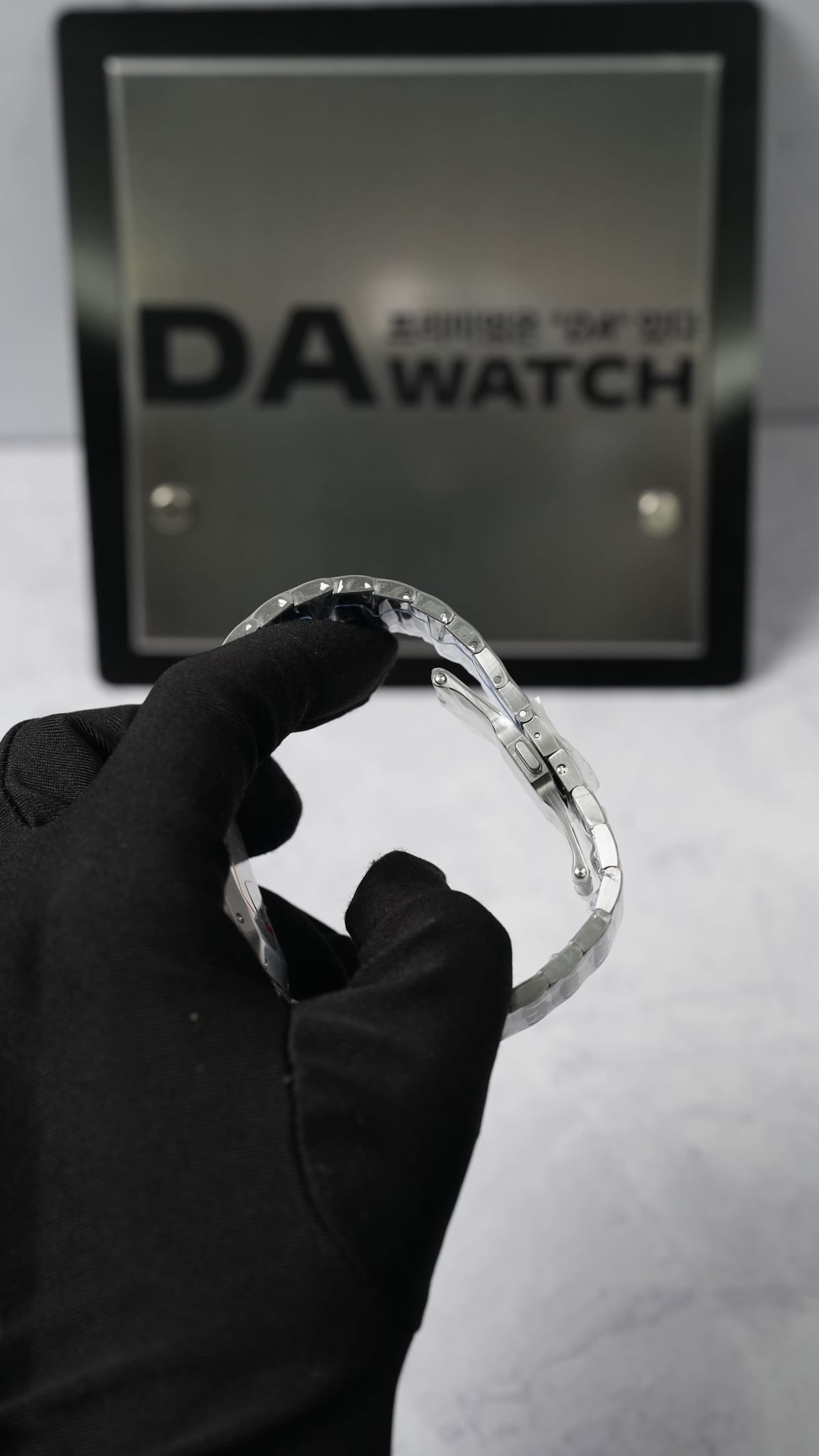 까르띠에 산토스 스틸 라지 40mm 12
