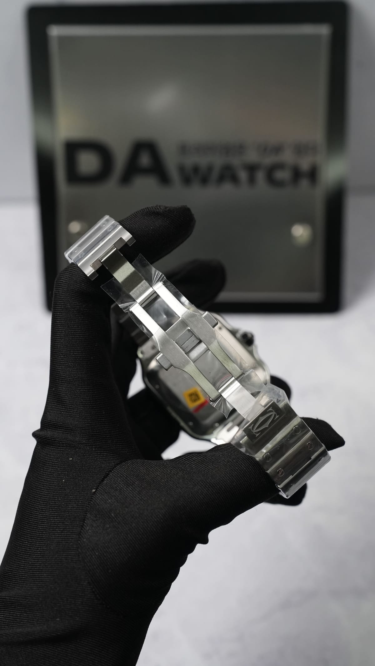 까르띠에 산토스 스틸 라지 40mm 14