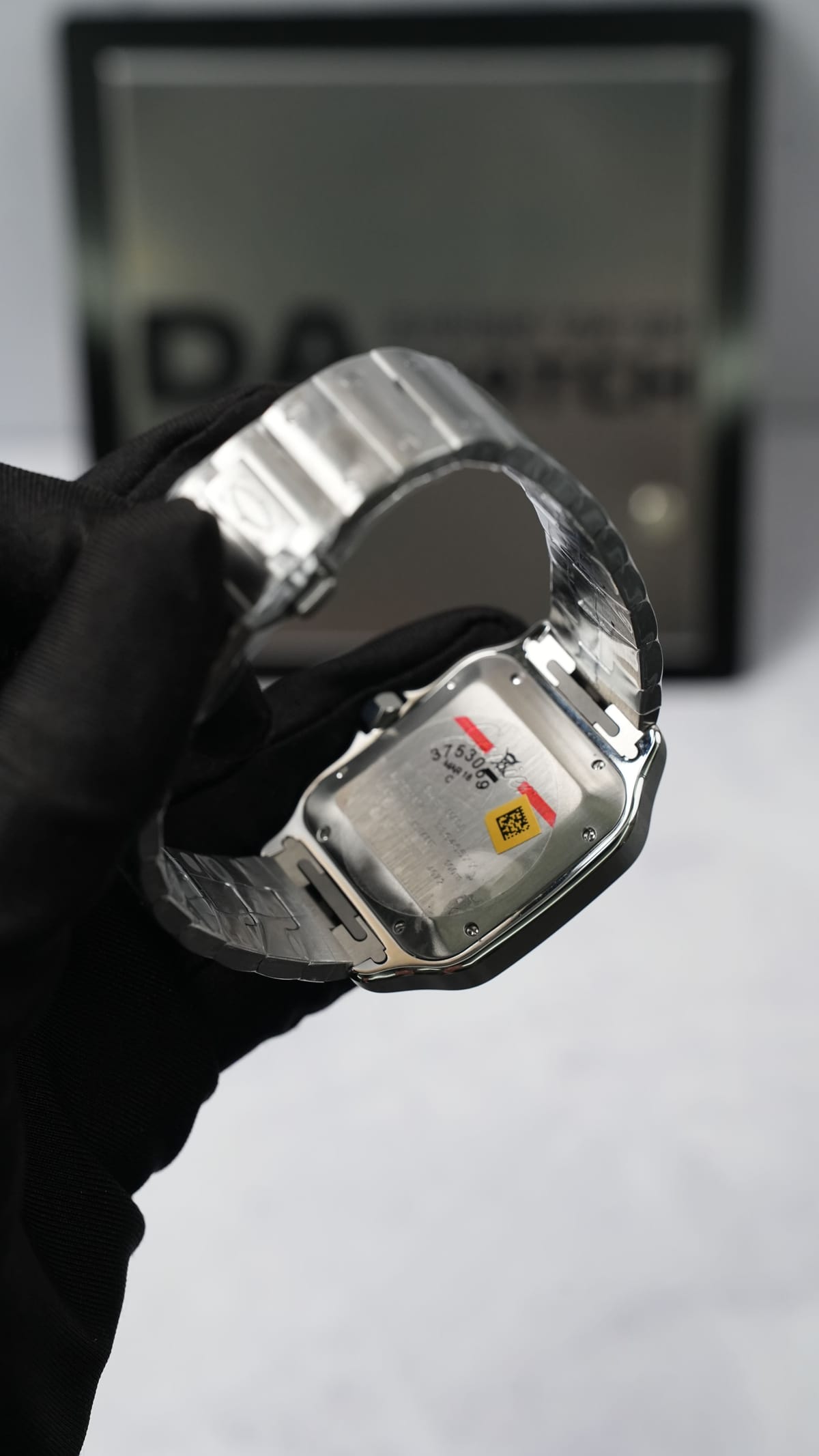 까르띠에 산토스 스틸 라지 40mm 16